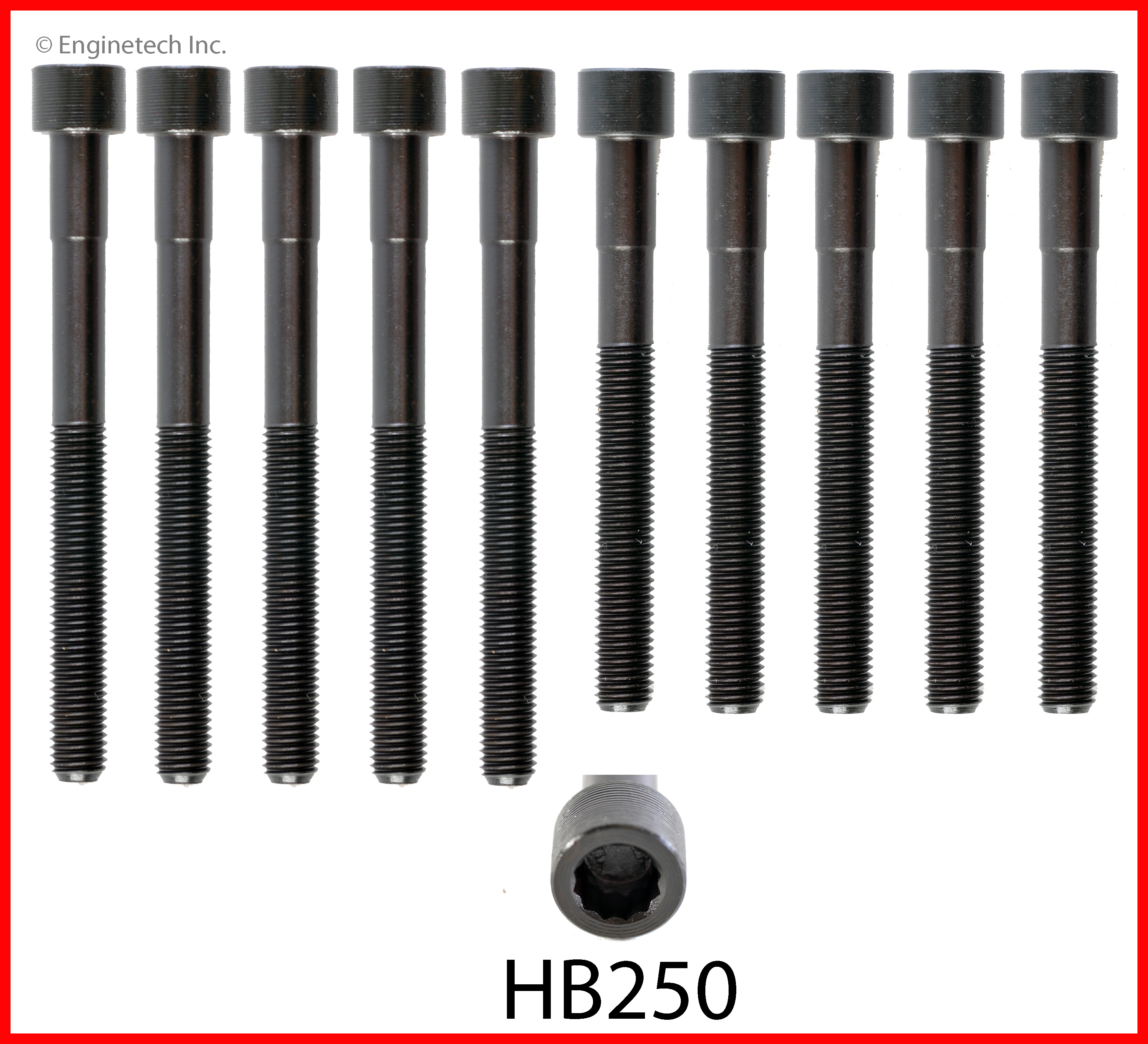 Engine Cylinder Head Bolt Set