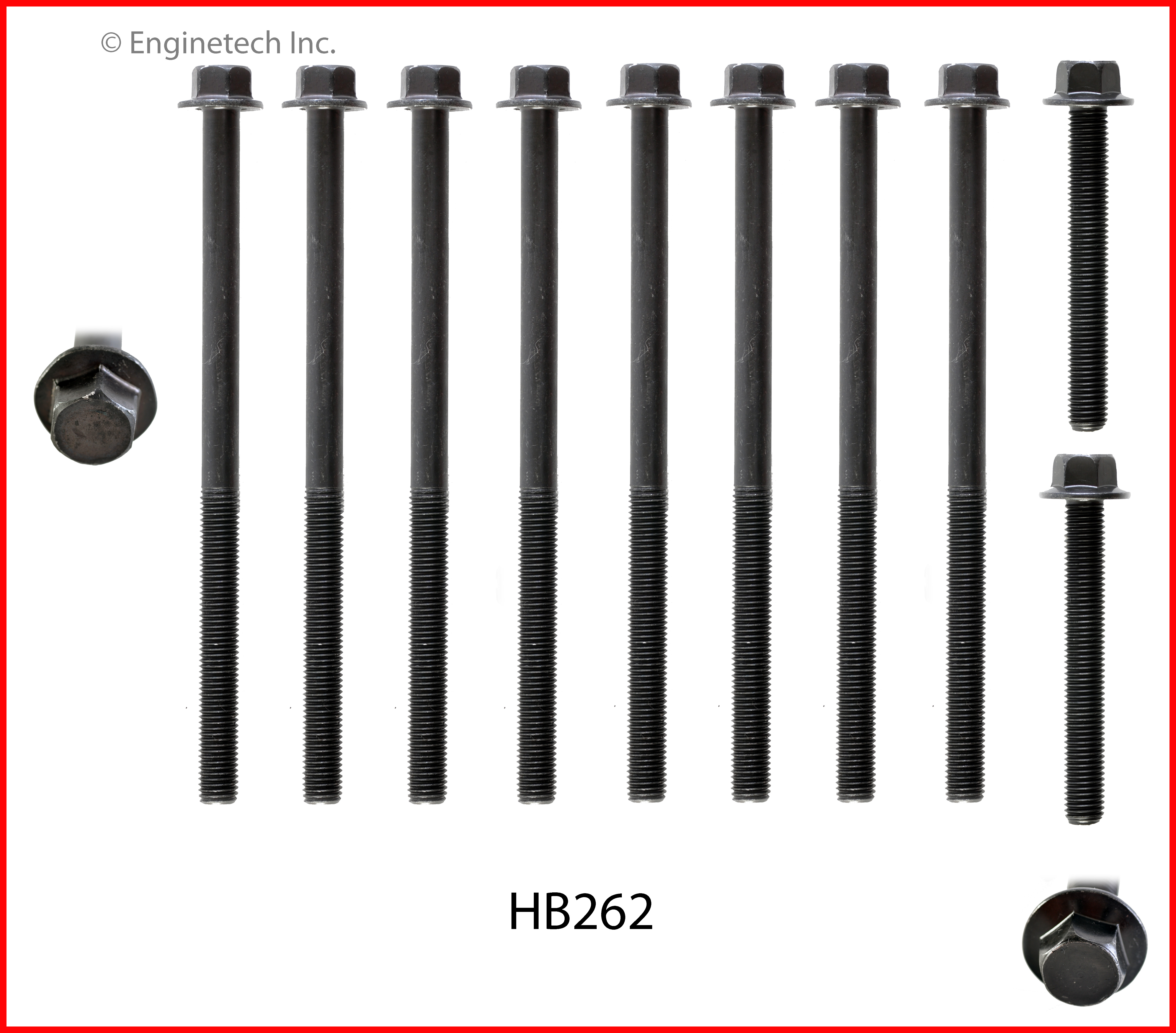 Engine Cylinder Head Bolt Set