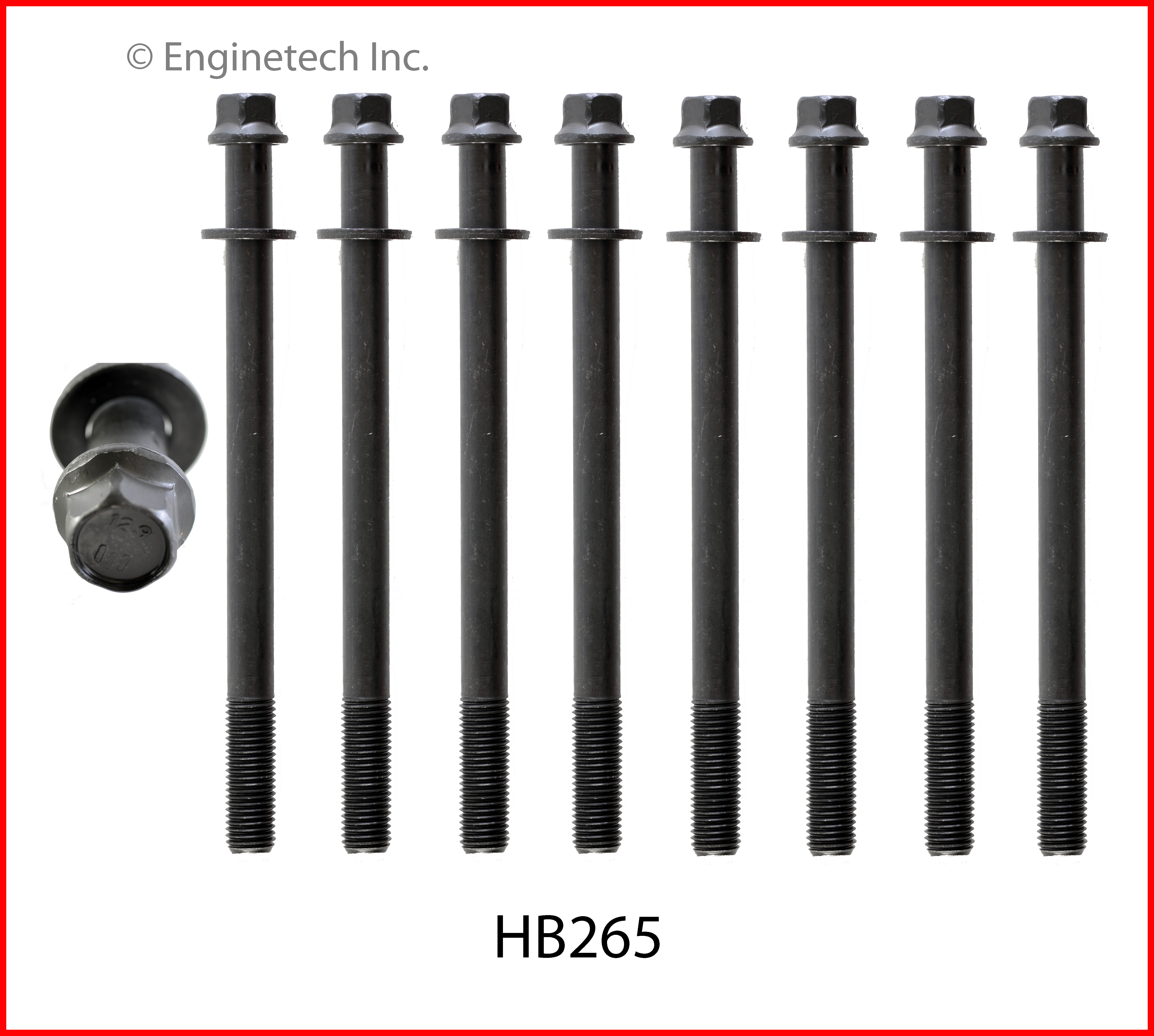 Engine Cylinder Head Bolt Set