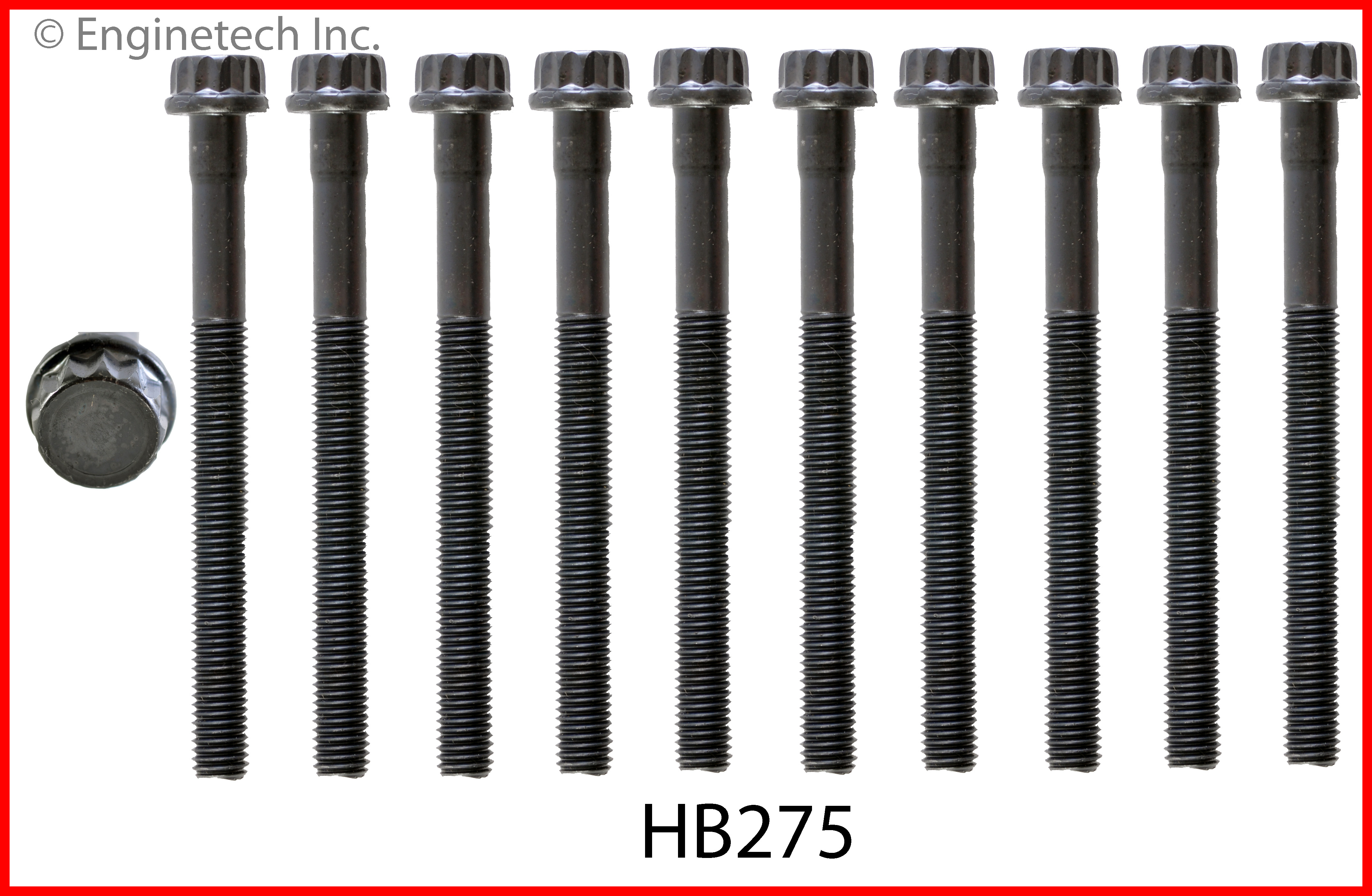 Engine Cylinder Head Bolt Set