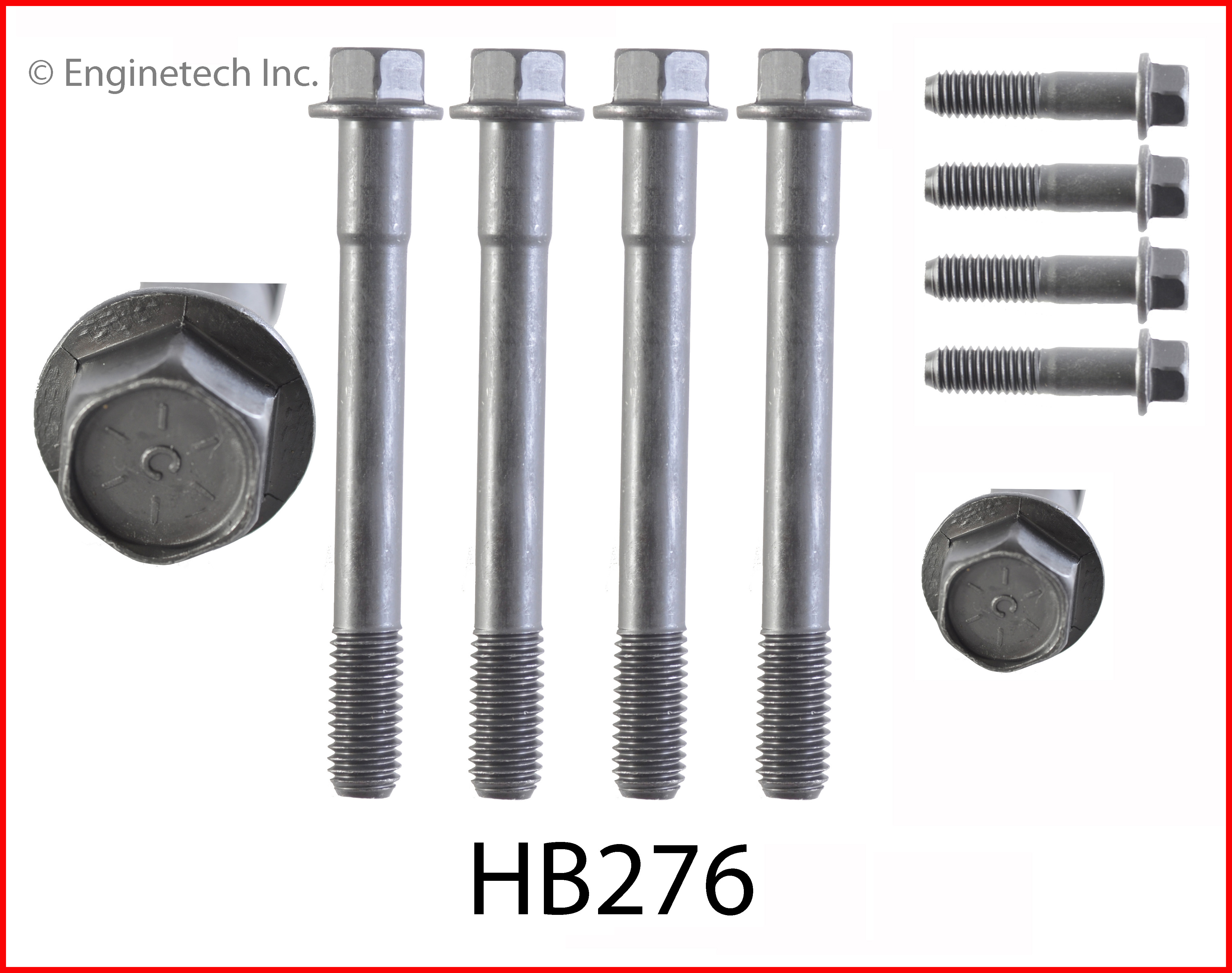 Engine Cylinder Head Bolt Set