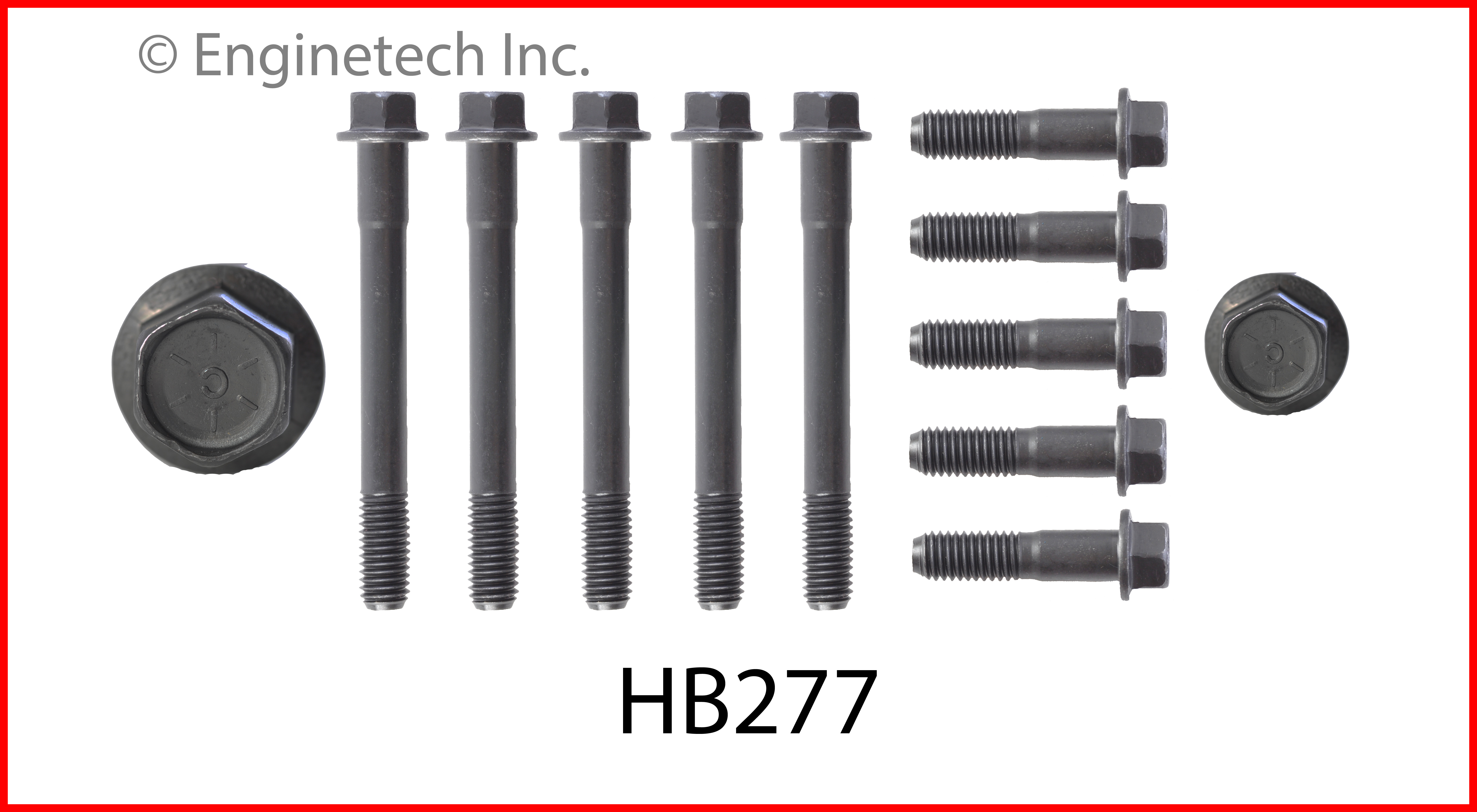 Engine Cylinder Head Bolt Set