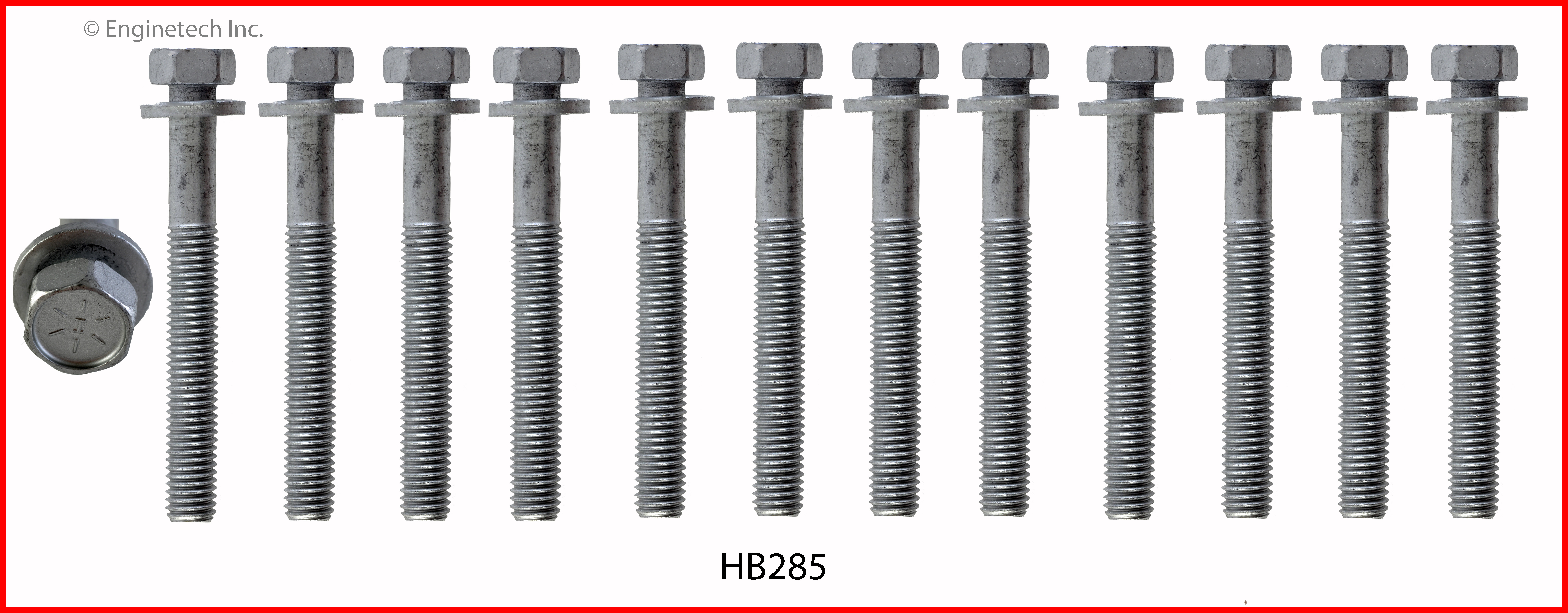 Engine Cylinder Head Bolt Set