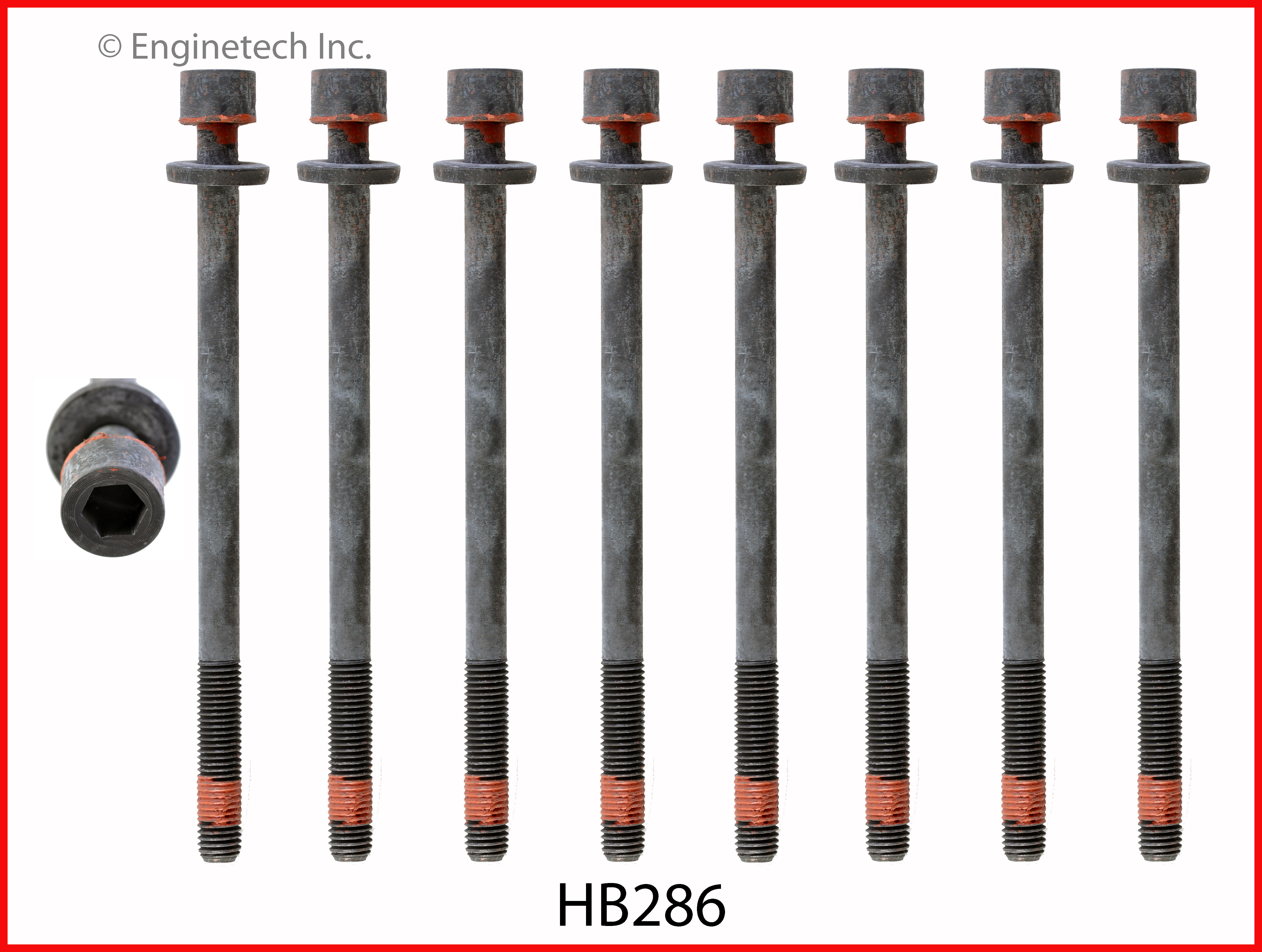 Engine Cylinder Head Bolt Set