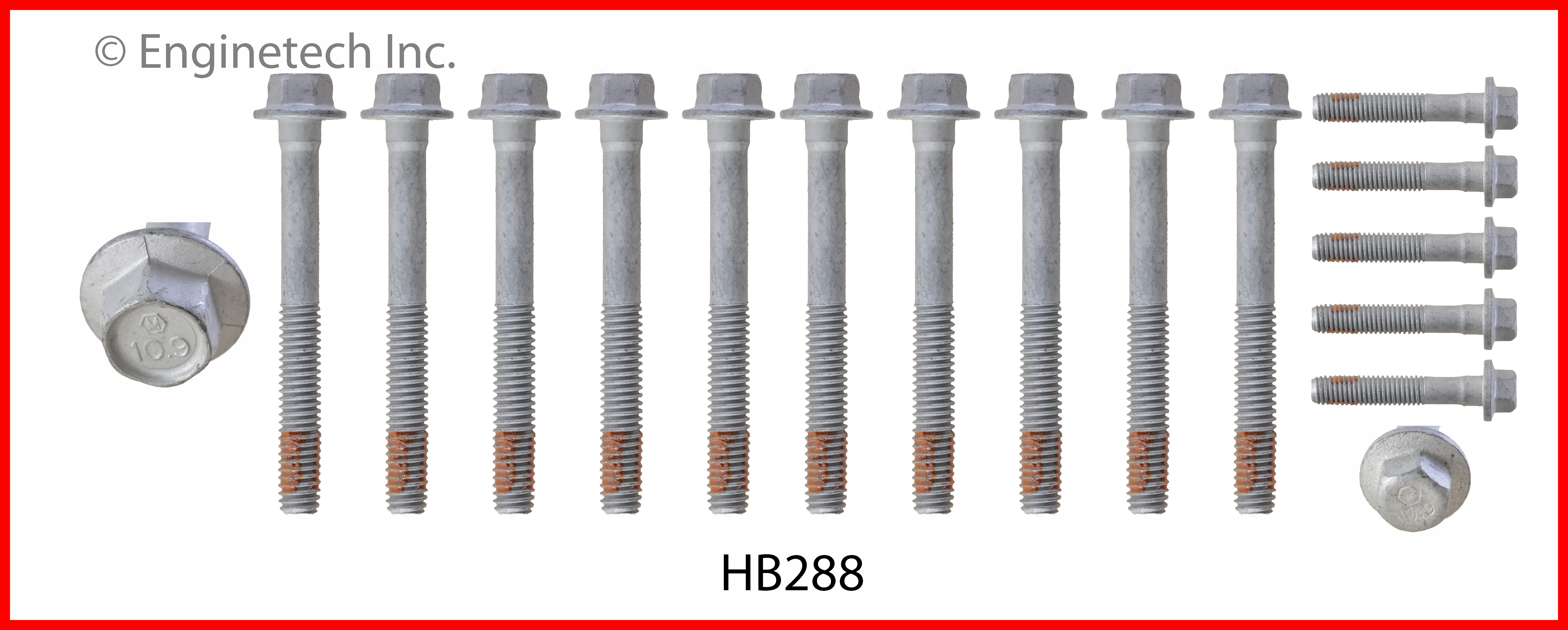 Engine Cylinder Head Bolt Set