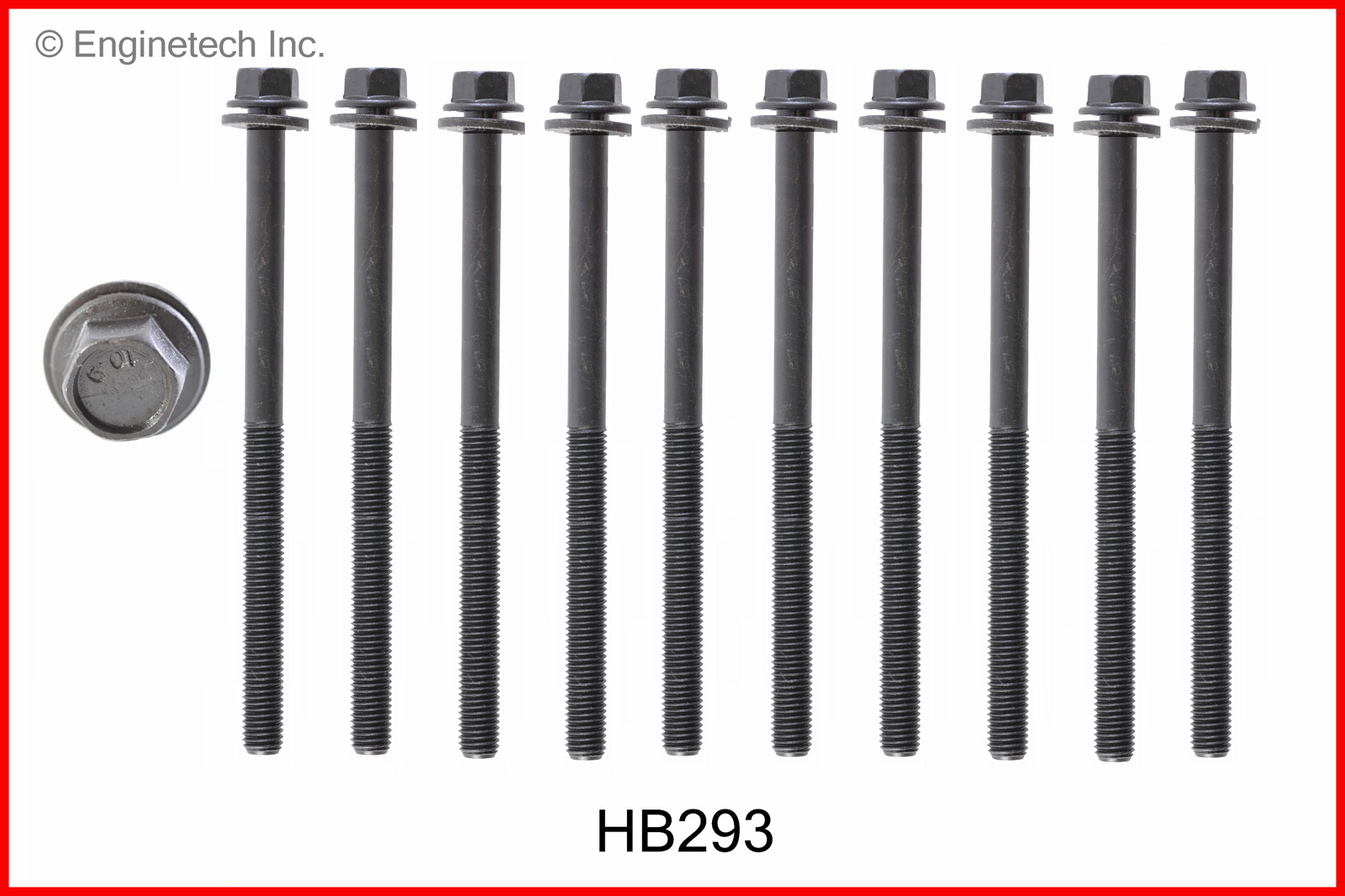 Engine Cylinder Head Bolt Set