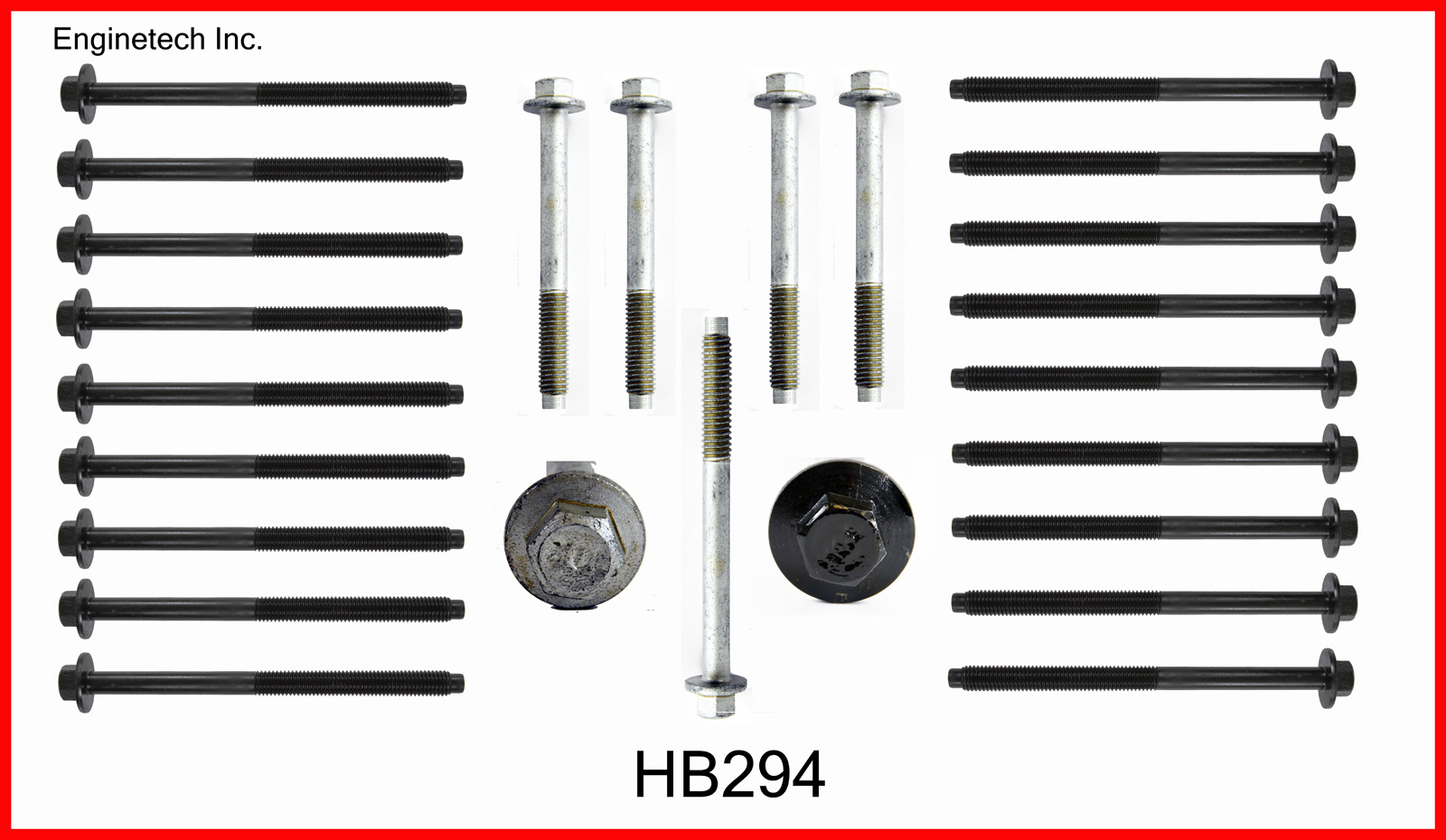 Engine Cylinder Head Bolt Set