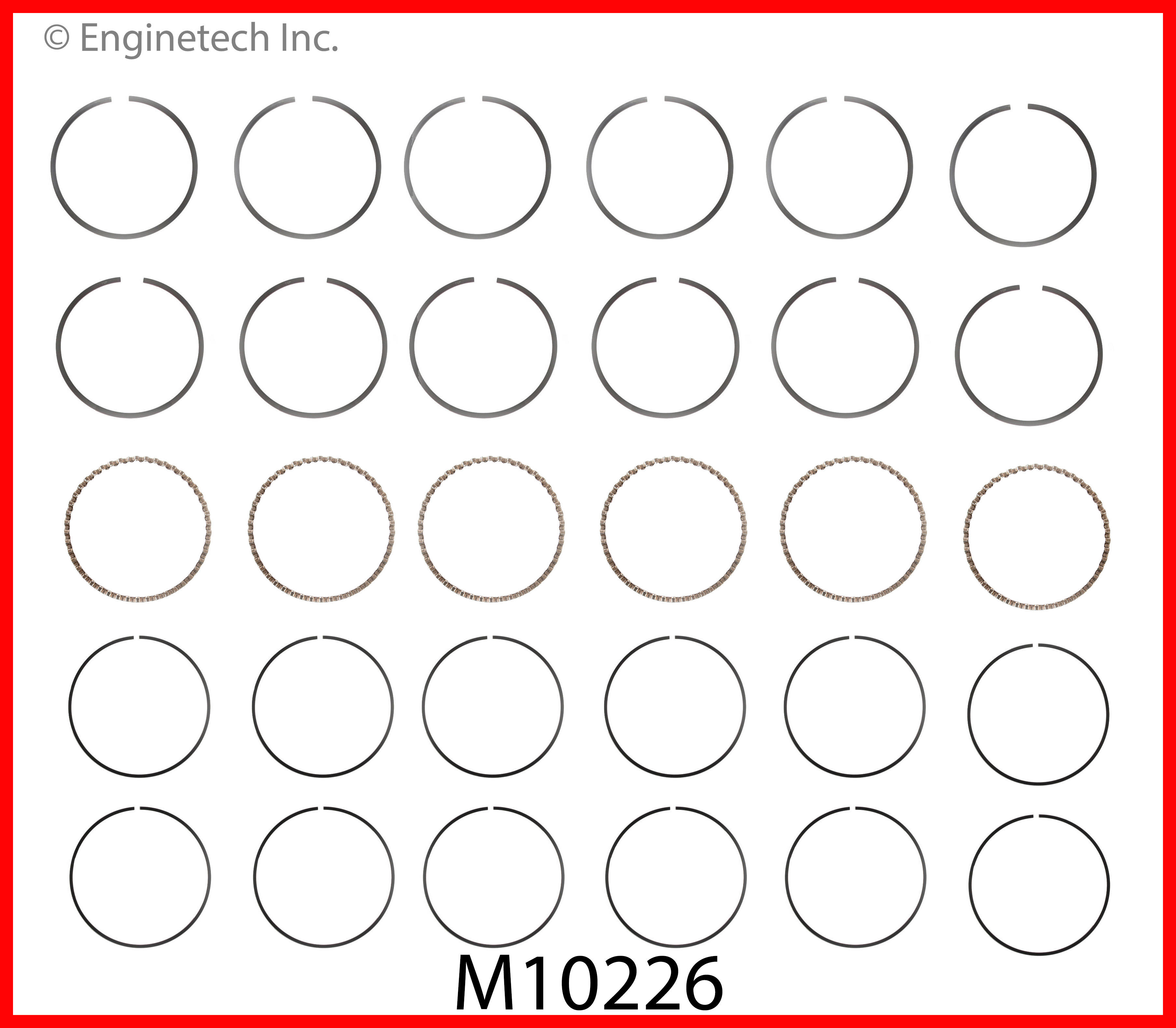 Engine Piston Ring Set