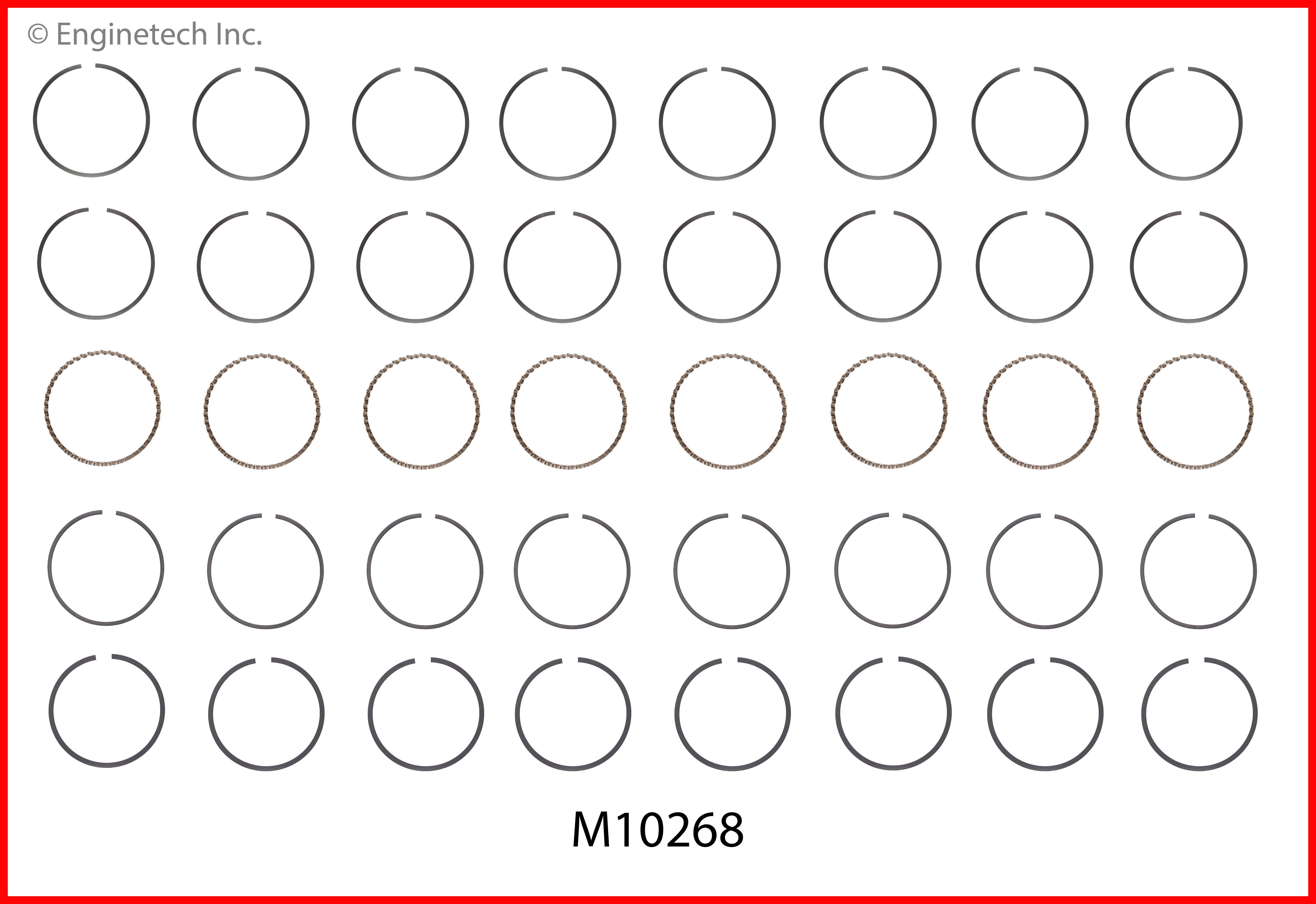 Engine Piston Ring Set