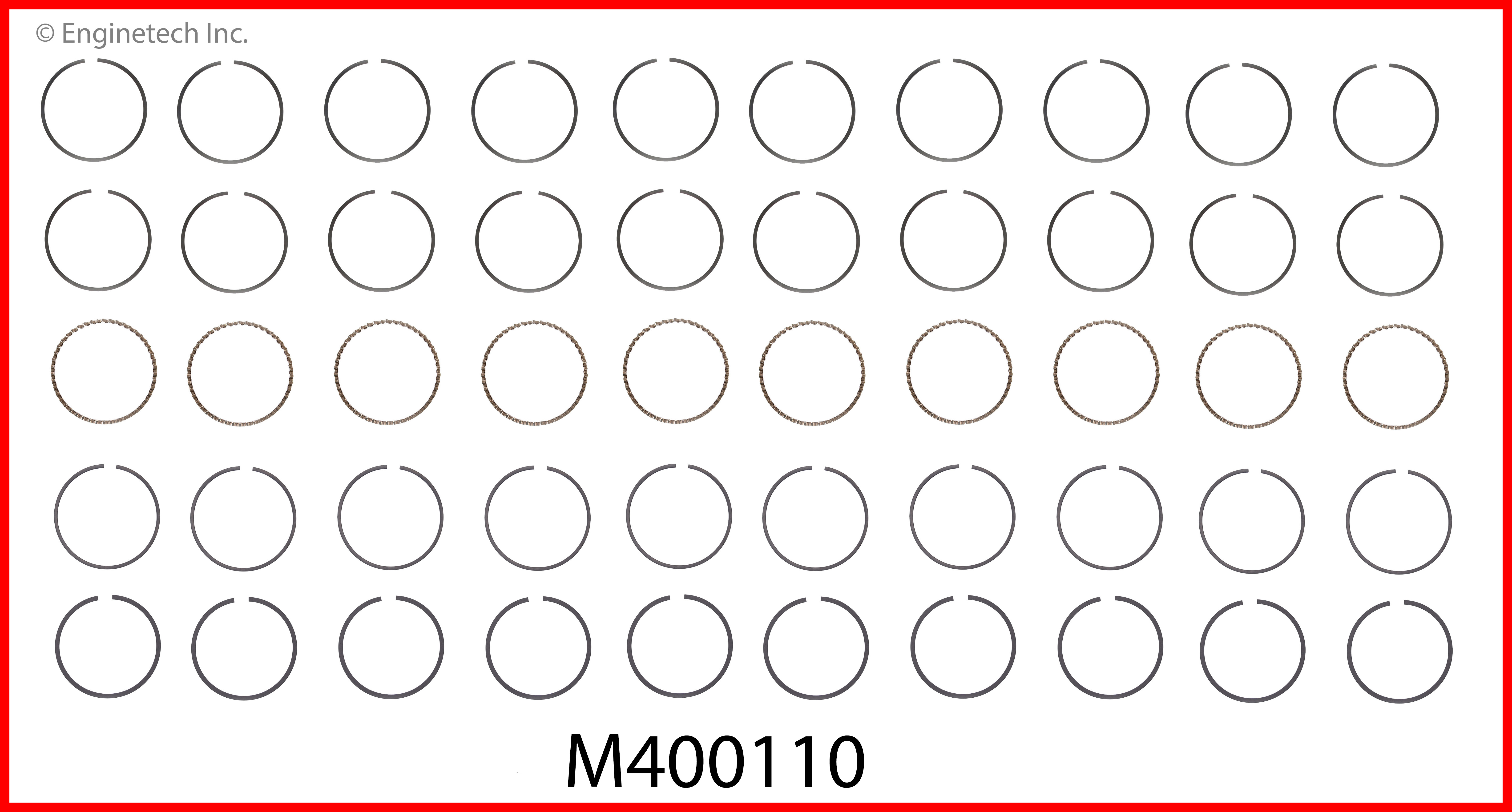 Engine Piston Ring Set