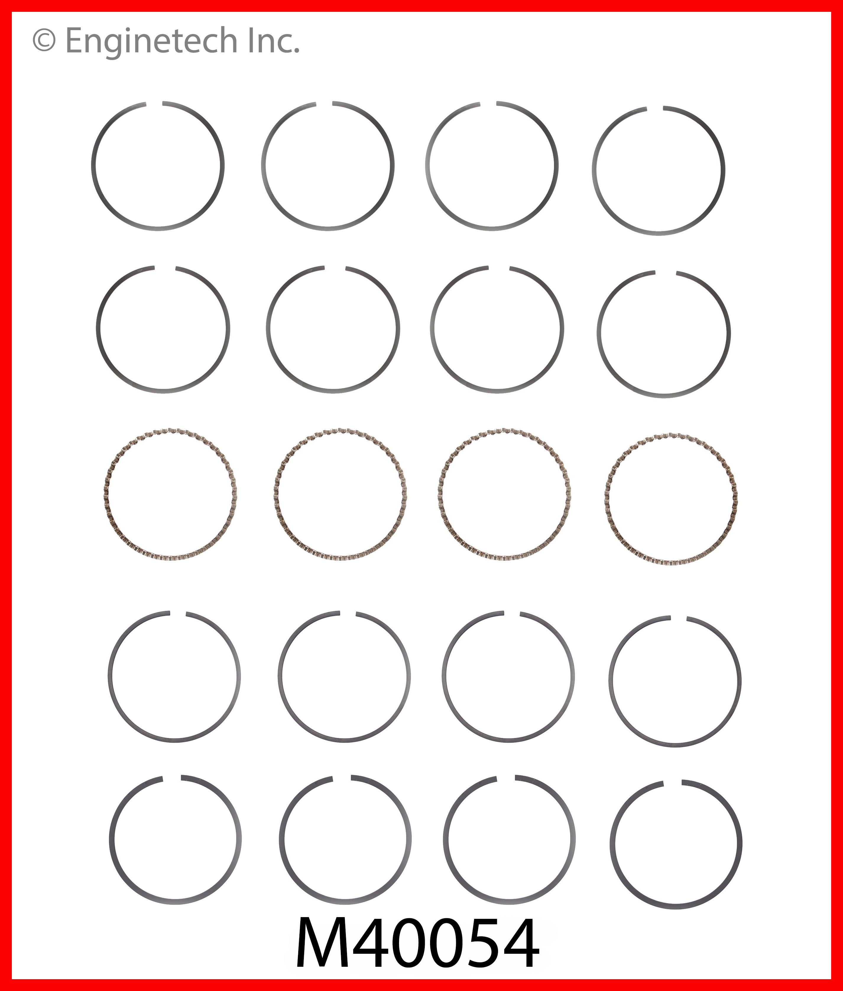 Engine Piston Ring Set