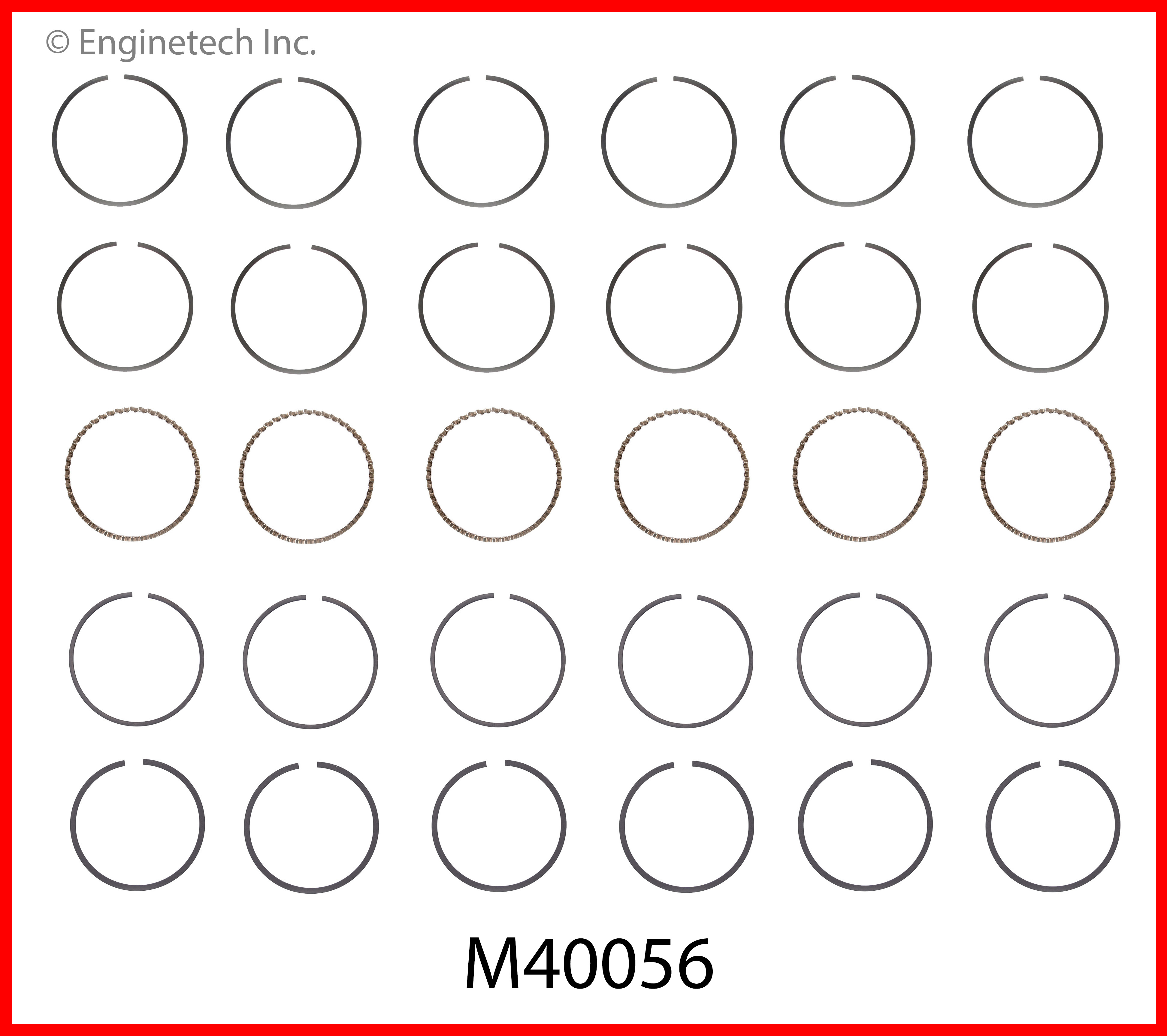 Engine Piston Ring Set