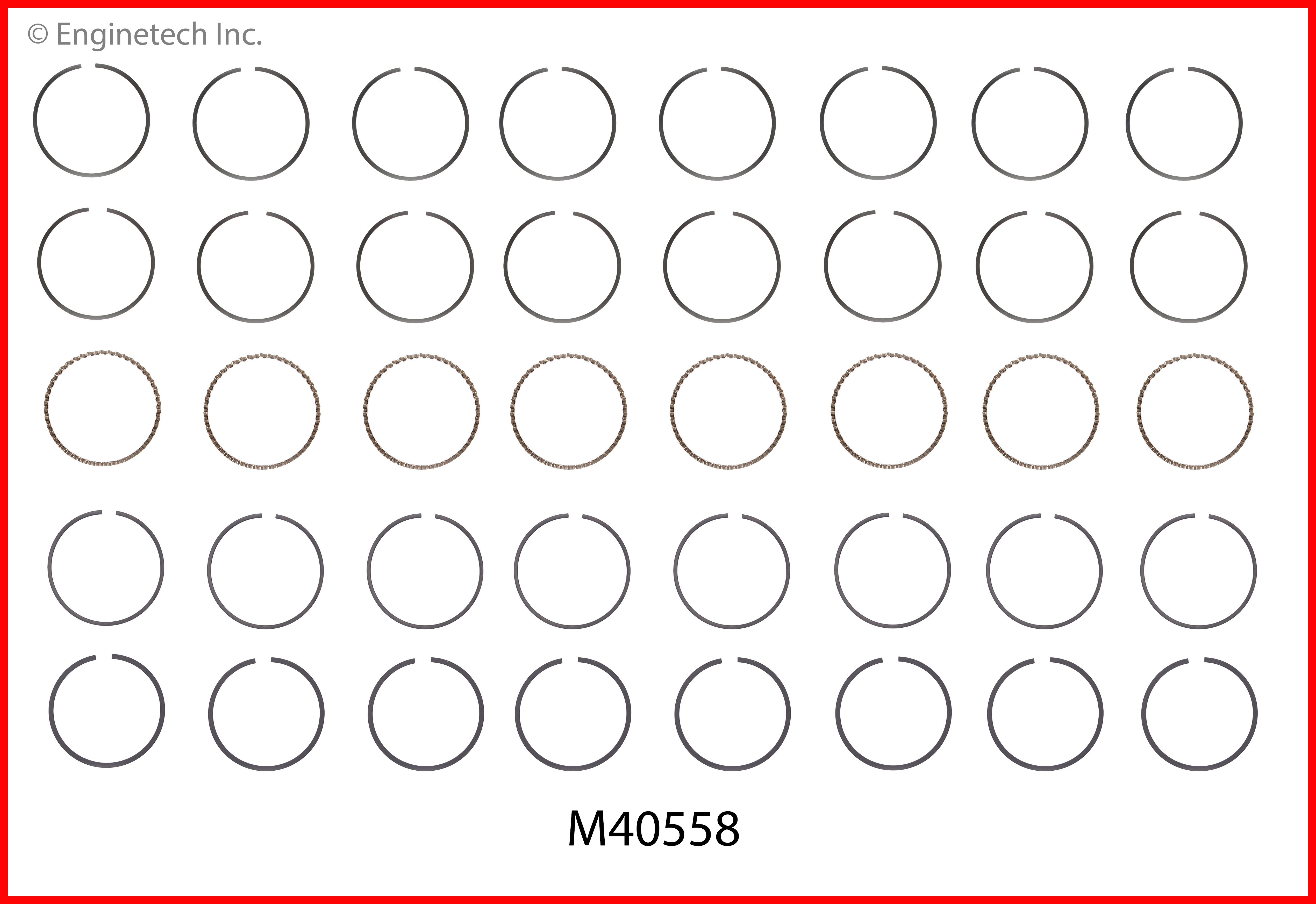 Engine Piston Ring Set