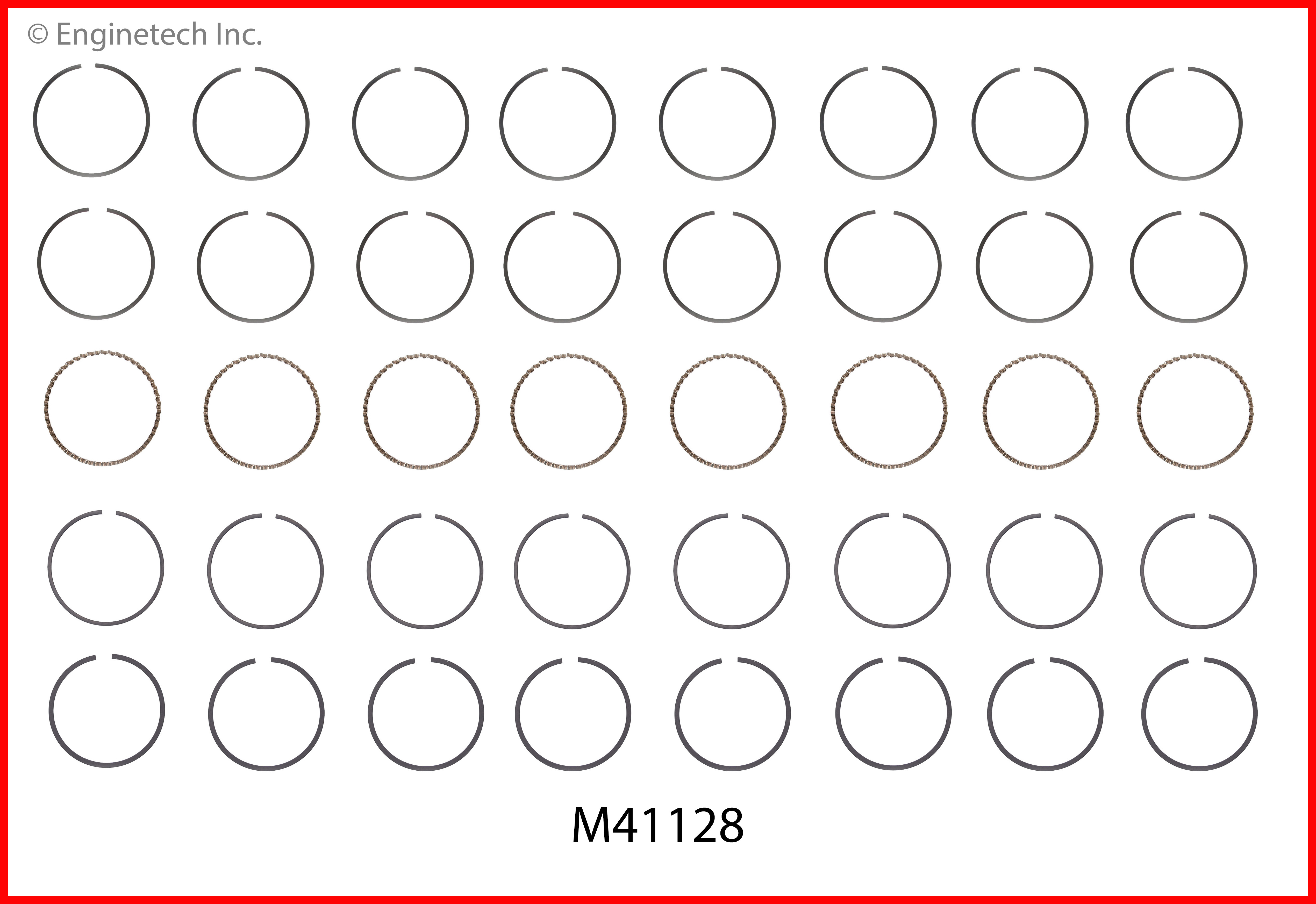 Engine Piston Ring Set