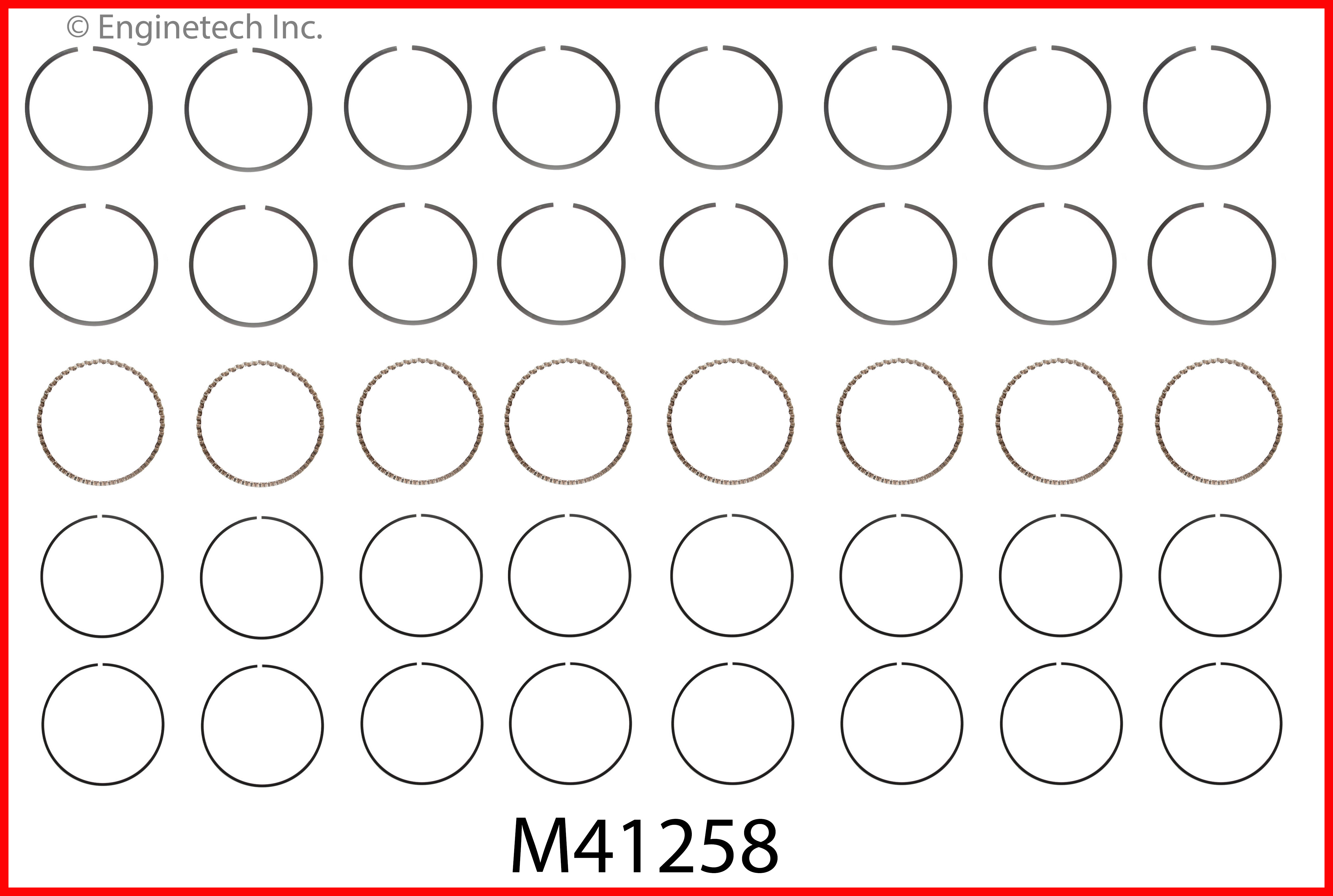 Engine Piston Ring Set