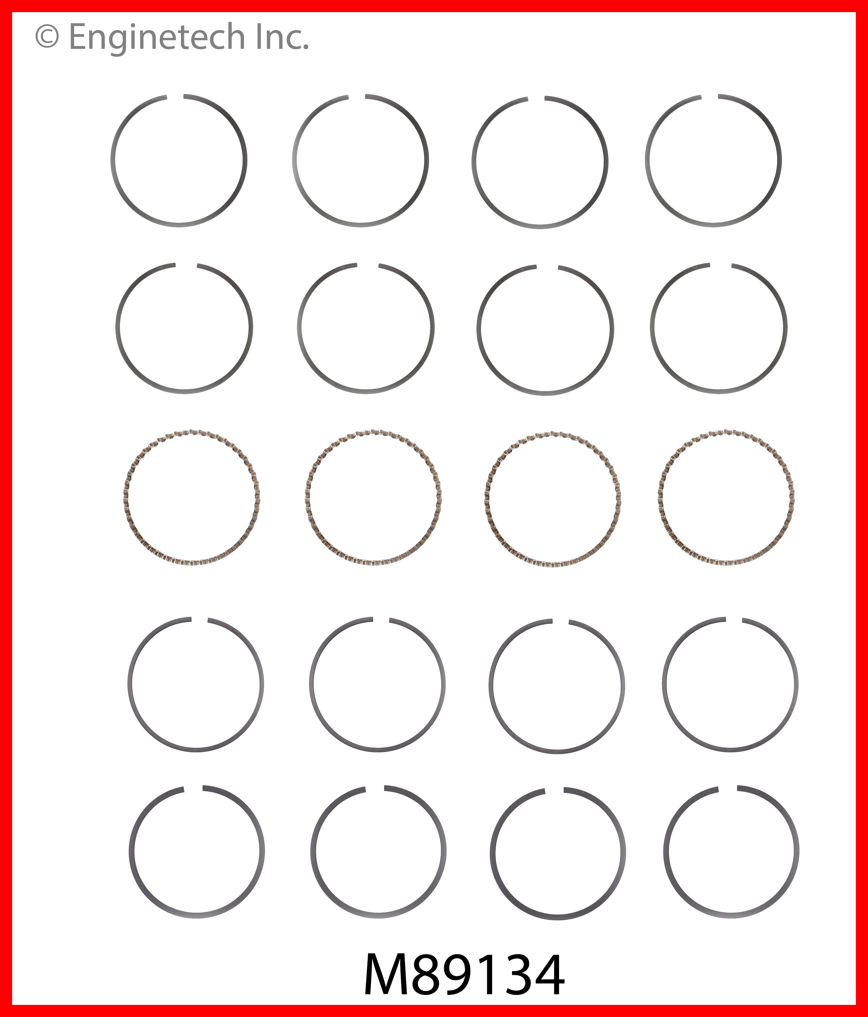 Engine Piston Ring Set