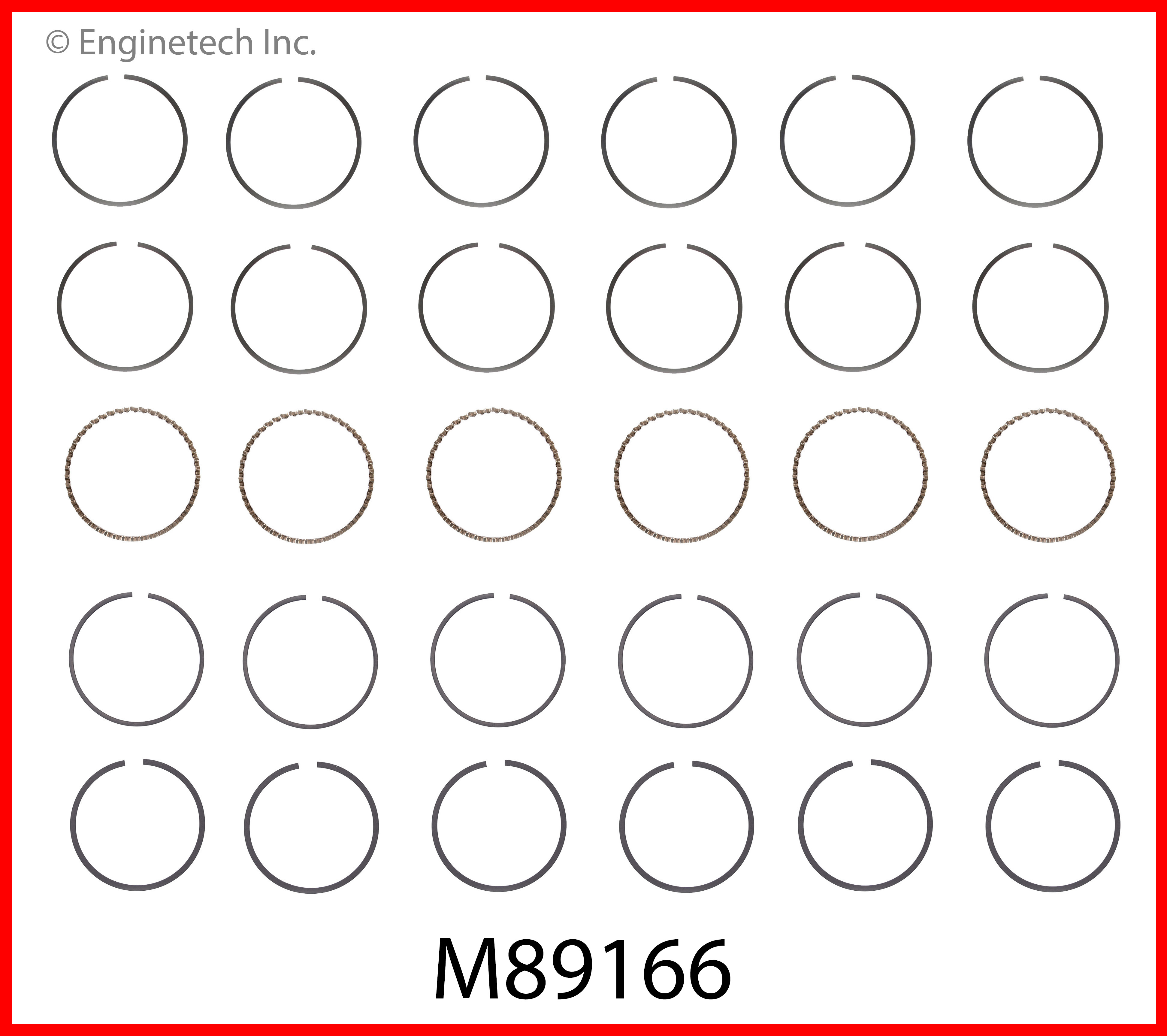 Engine Piston Ring Set