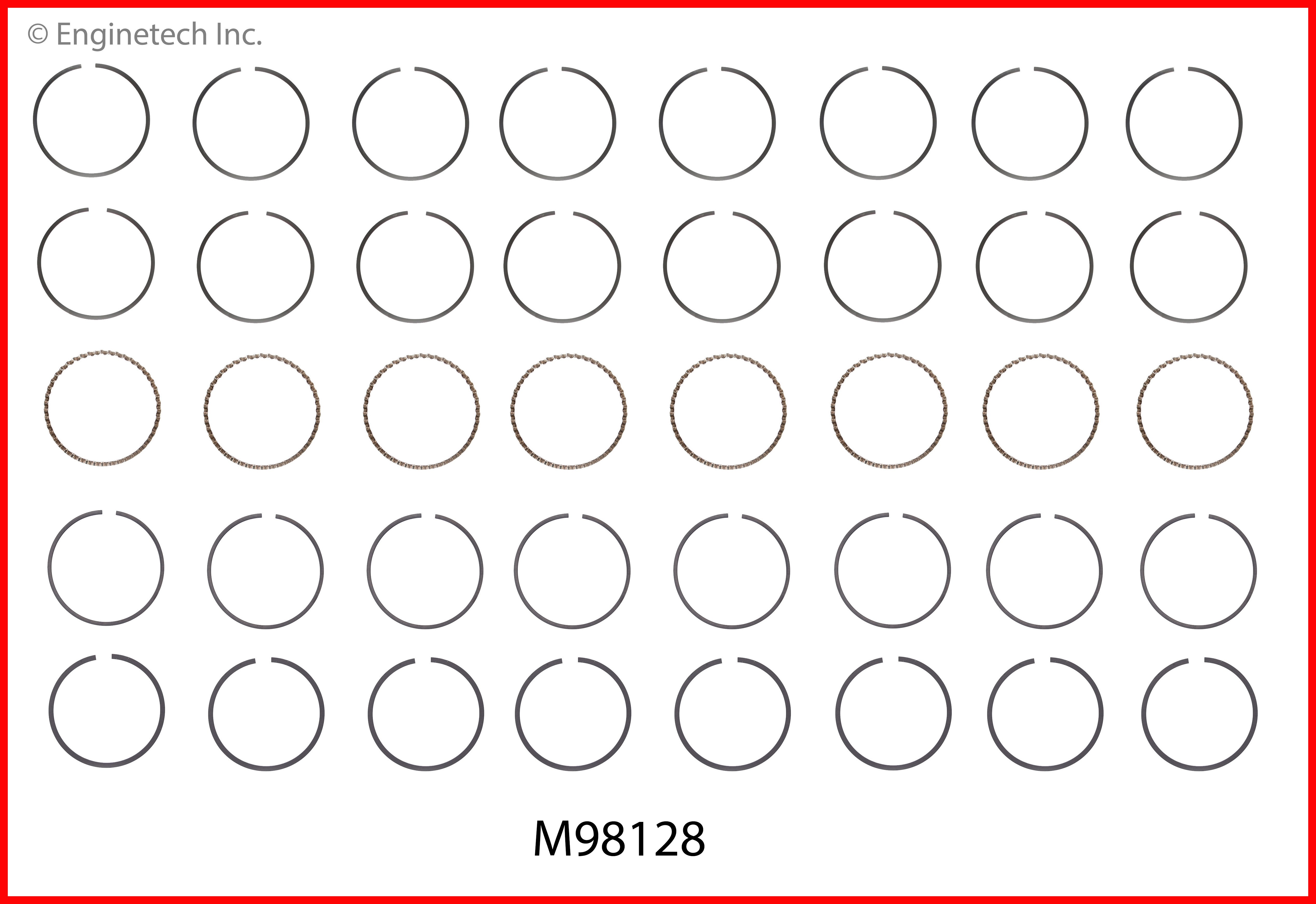 Engine Piston Ring Set