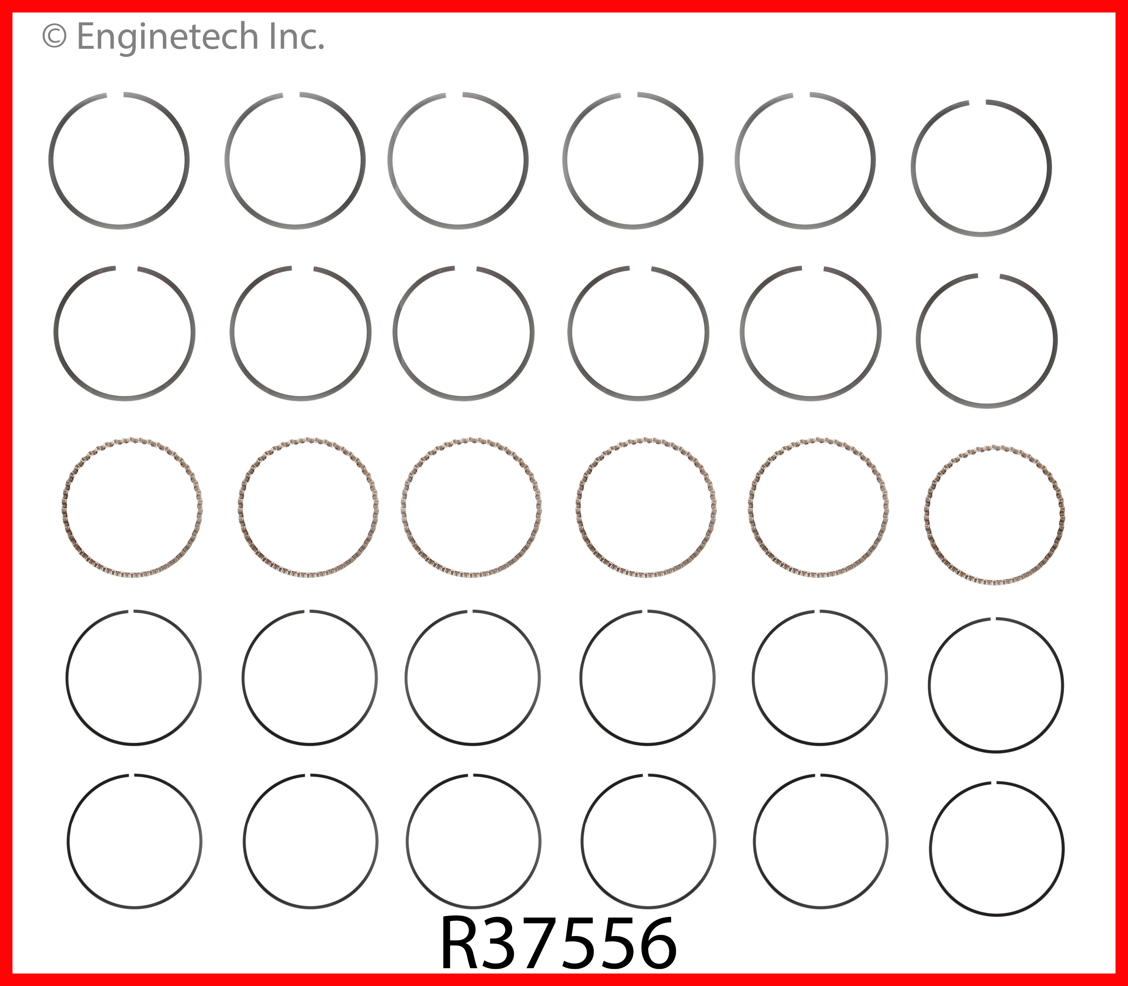 Engine Piston Ring Set