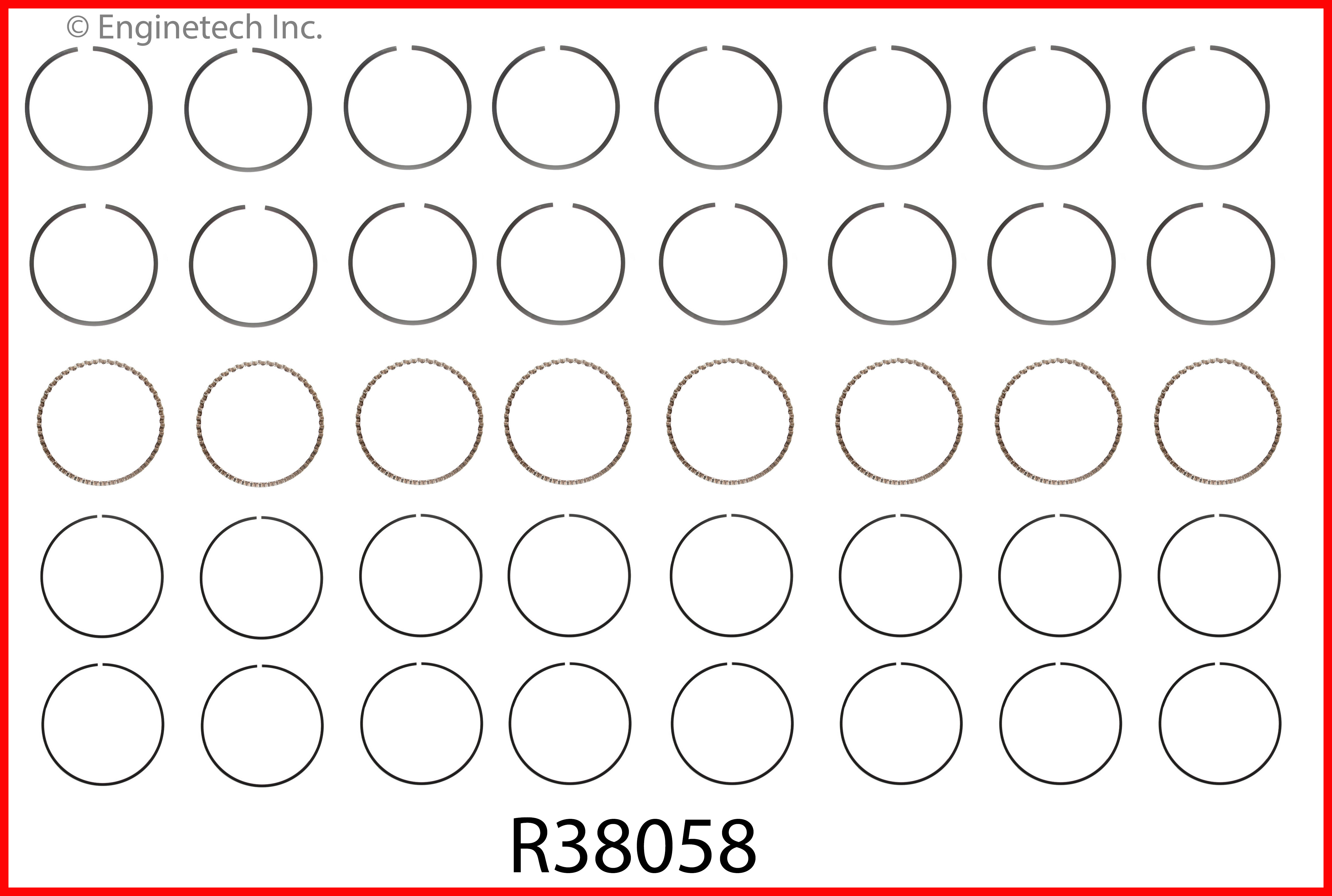 Engine Piston Ring Set