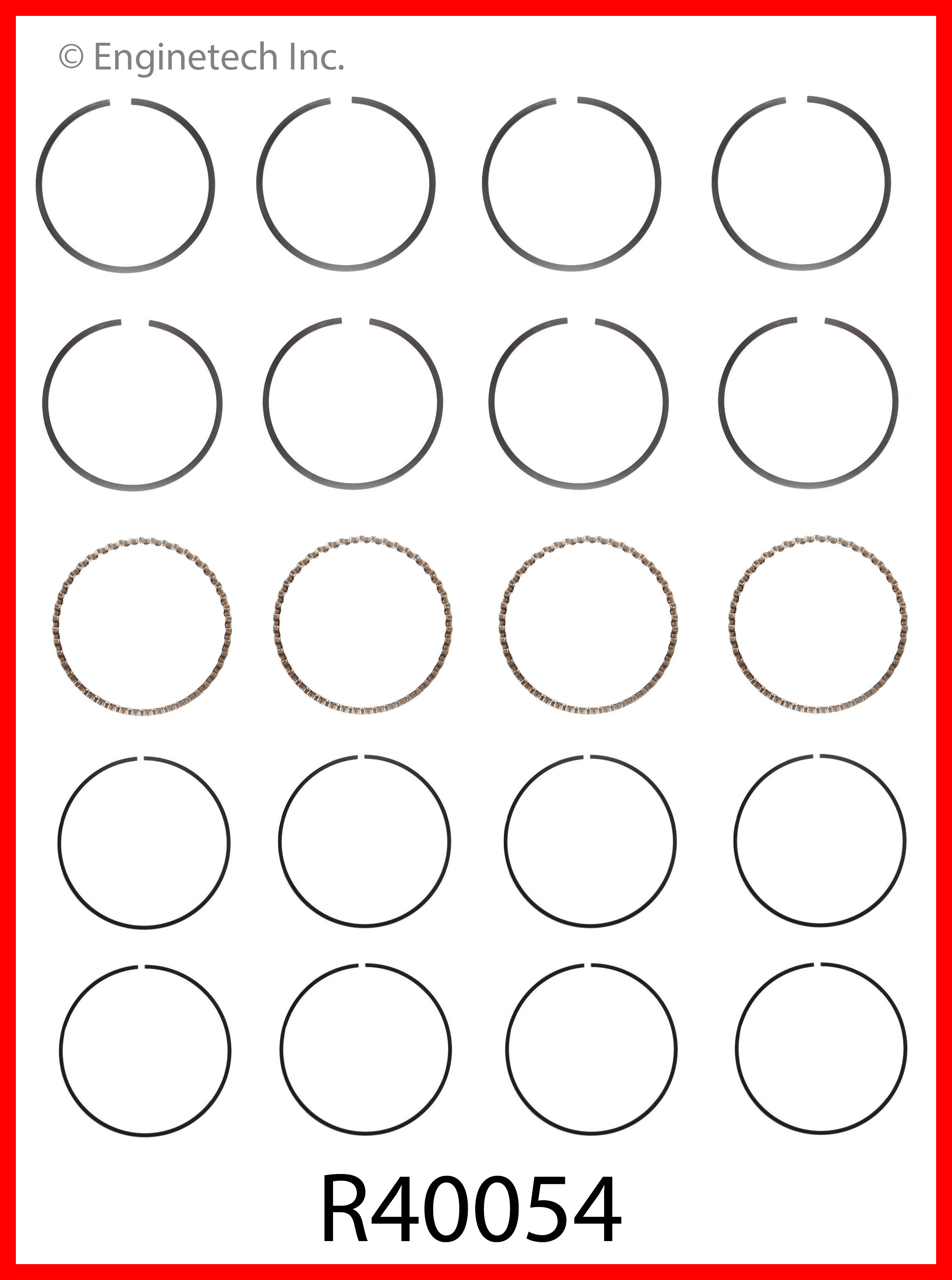 Engine Piston Ring Set