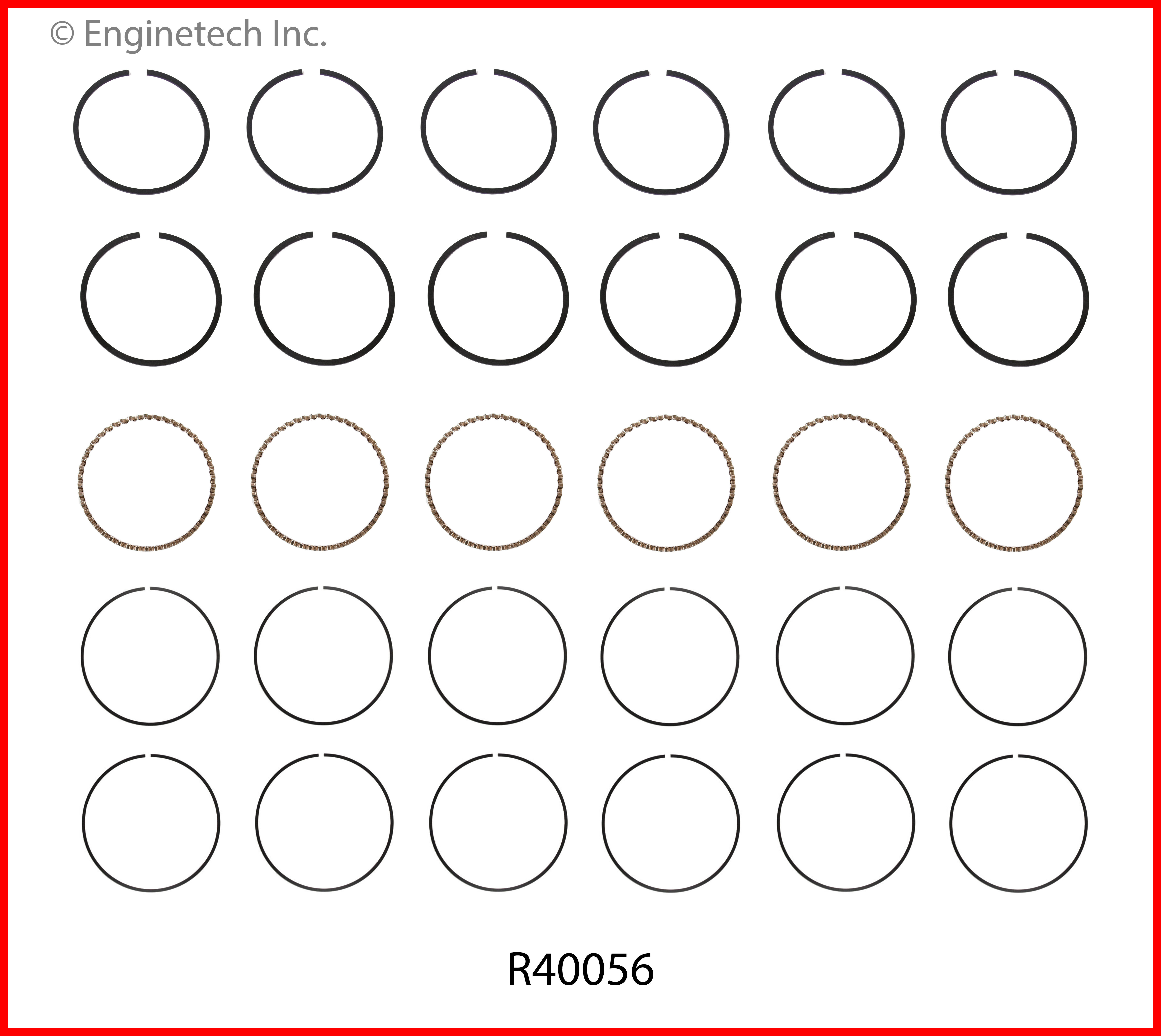 Engine Piston Ring Set