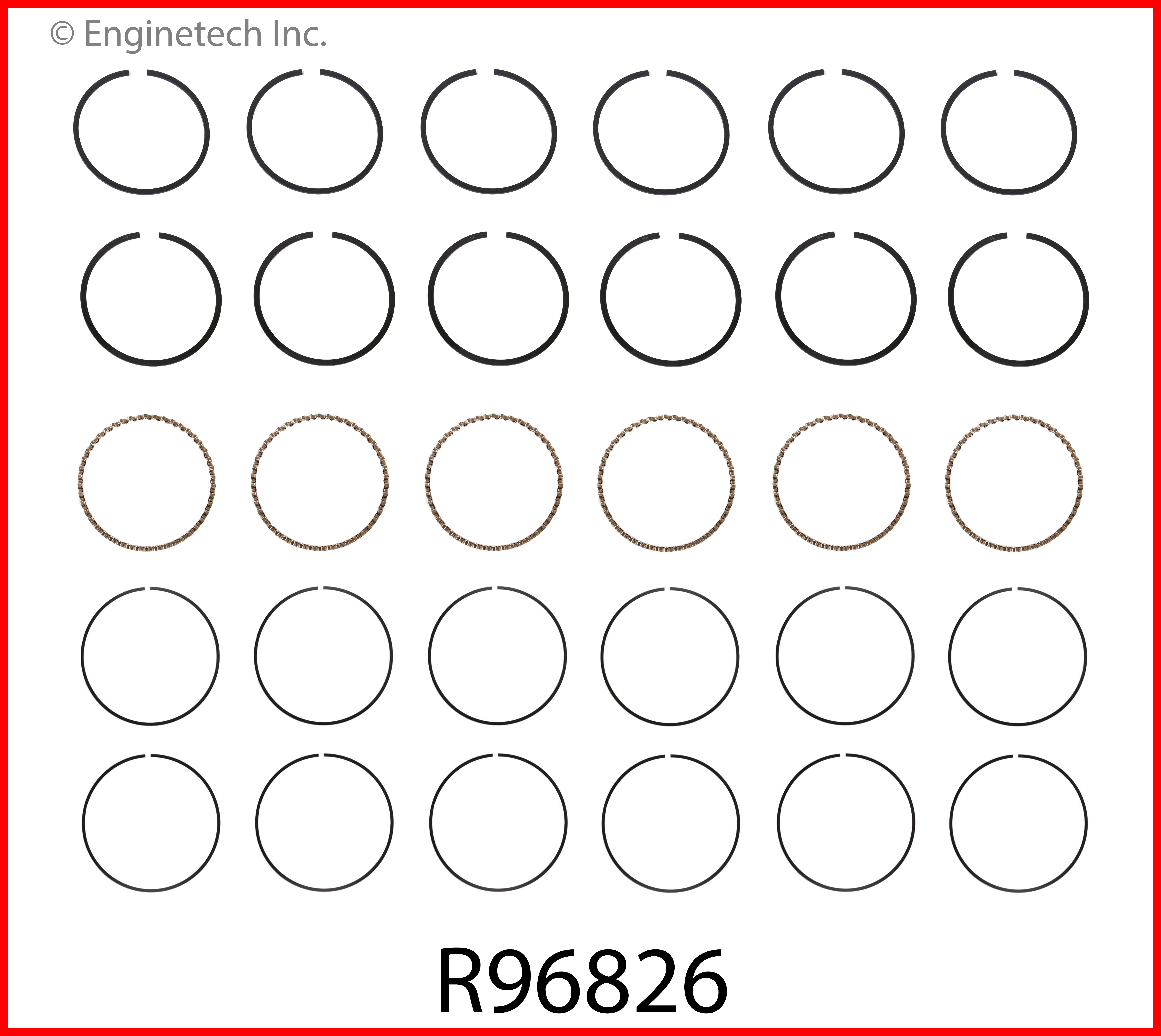 Engine Piston Ring Set