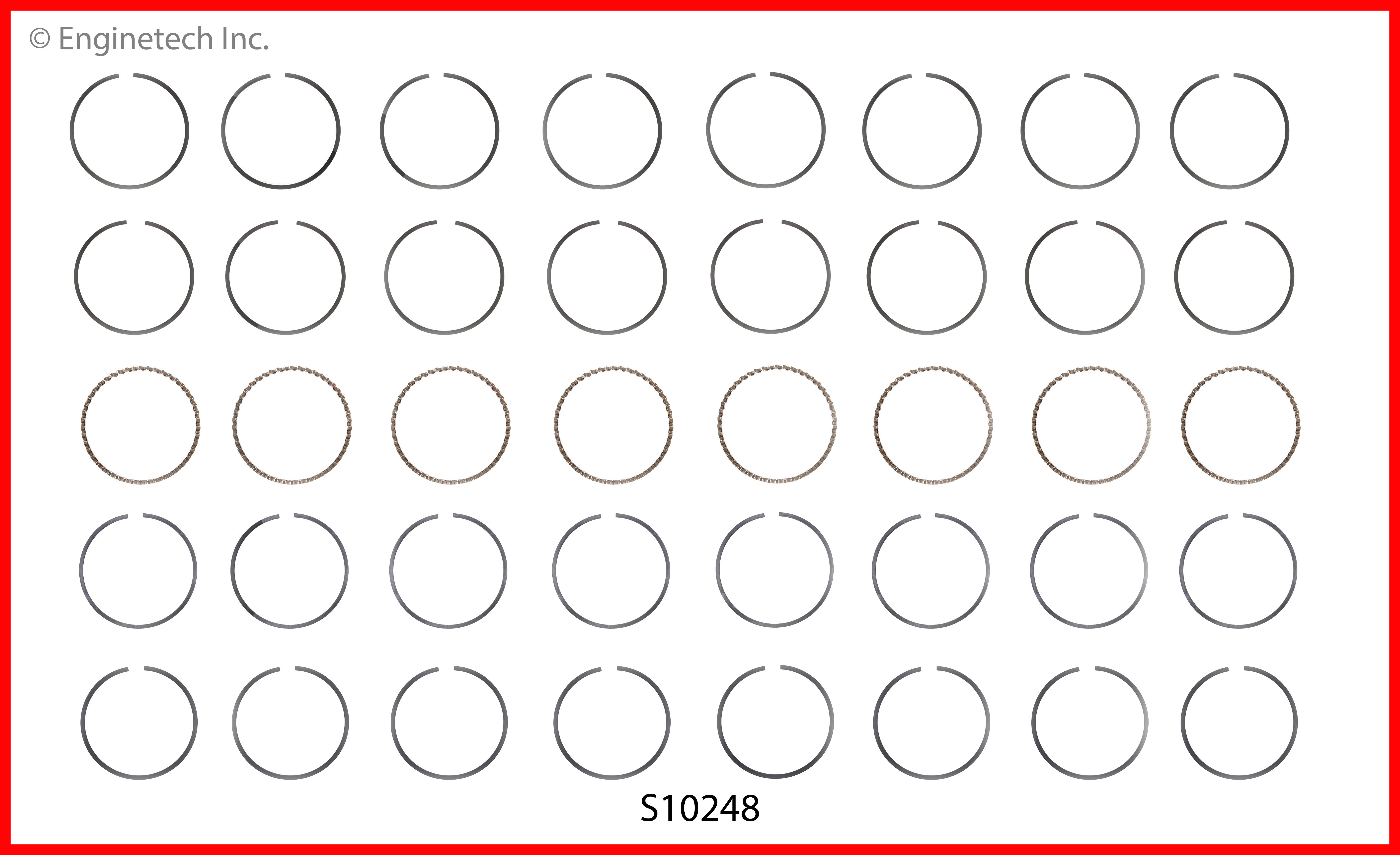 Engine Piston Ring Set