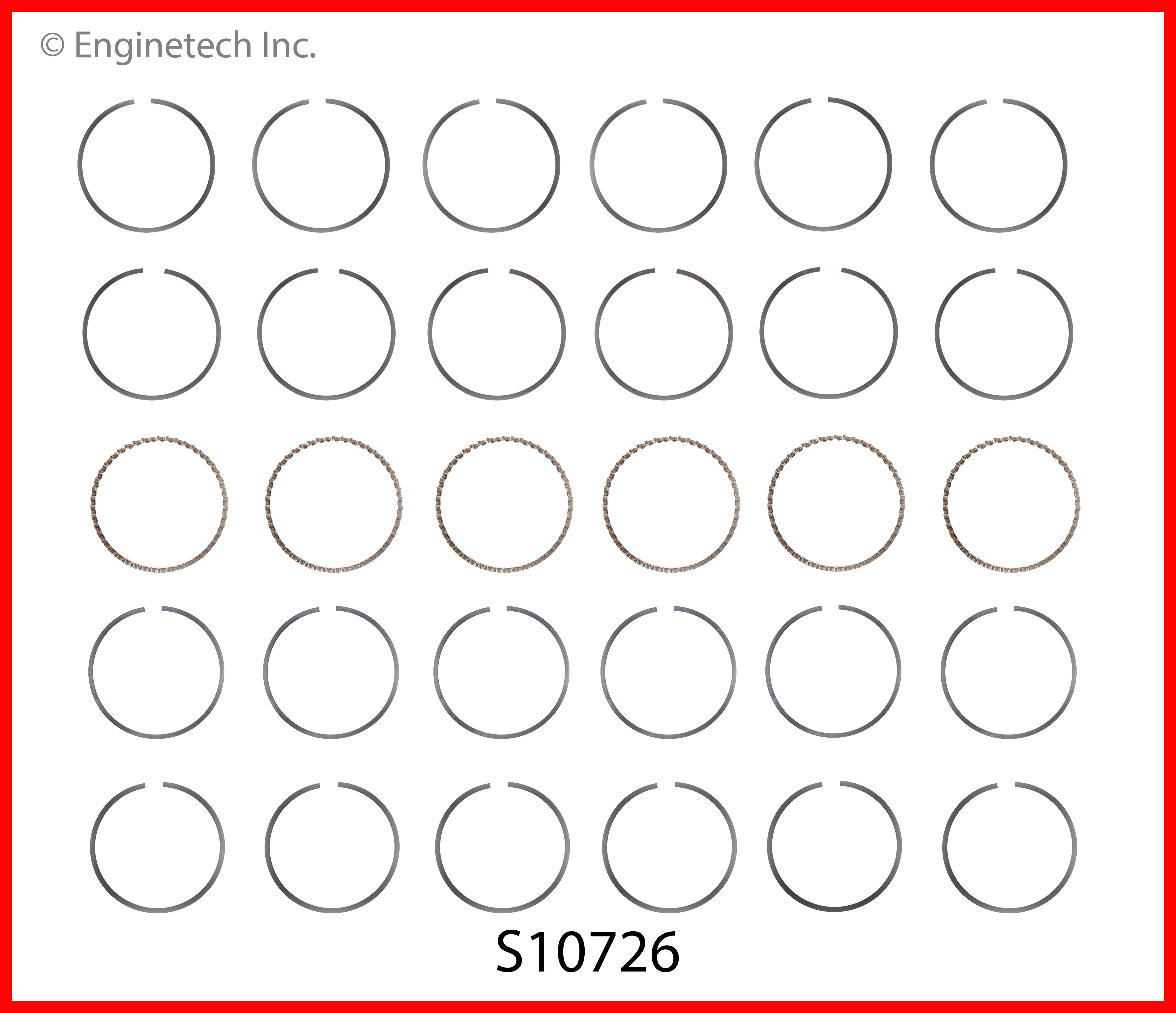 Engine Piston Ring Set