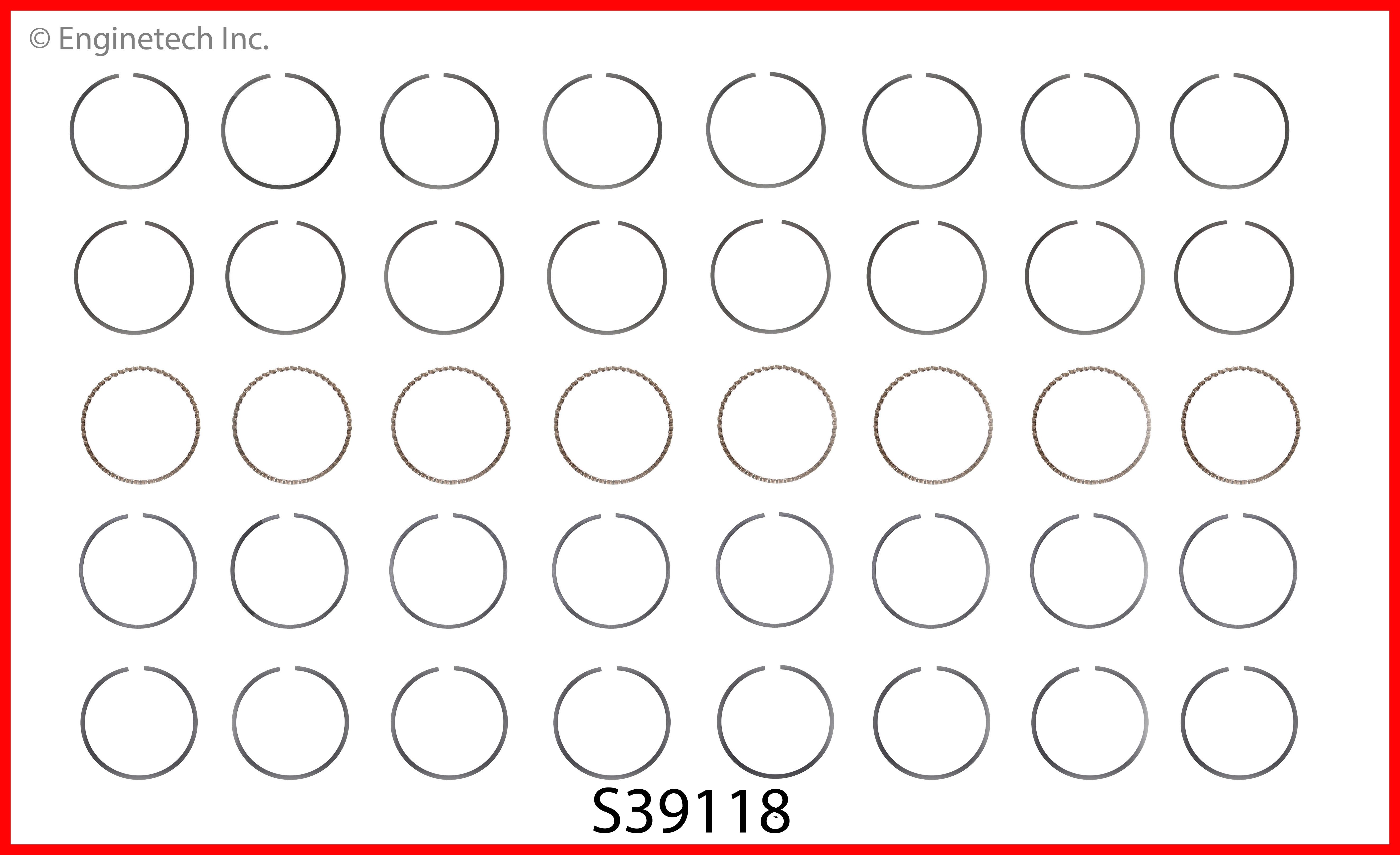 Engine Piston Ring Set