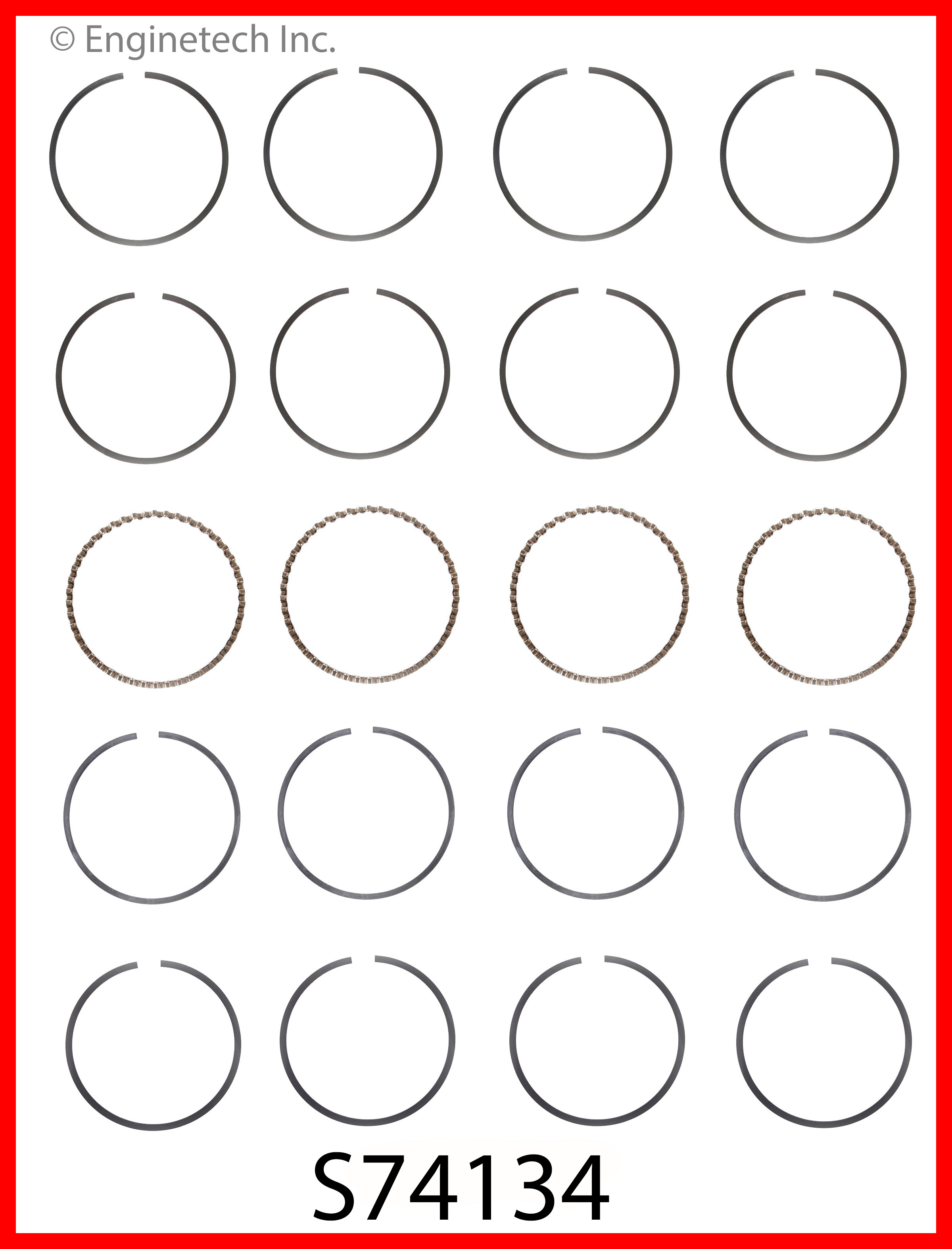 Engine Piston Ring Set