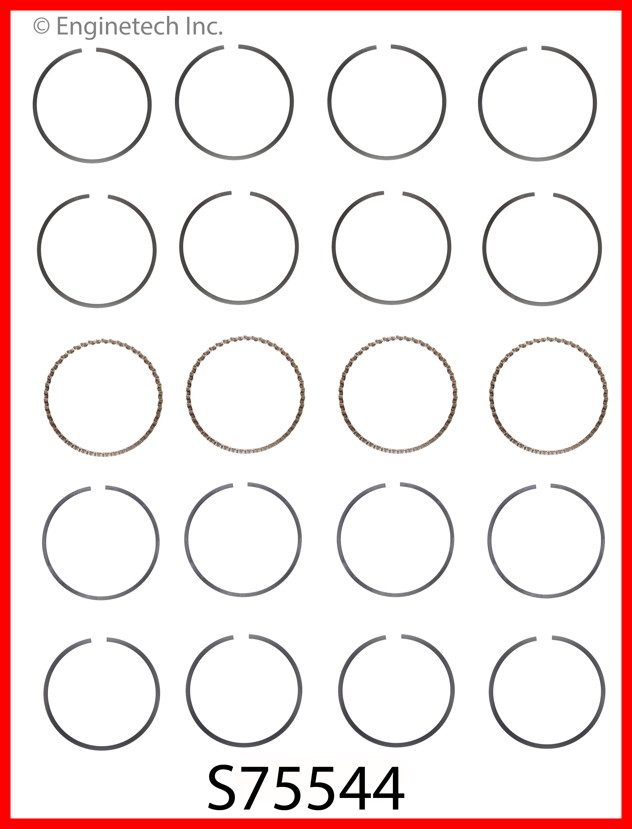 Engine Piston Ring Set