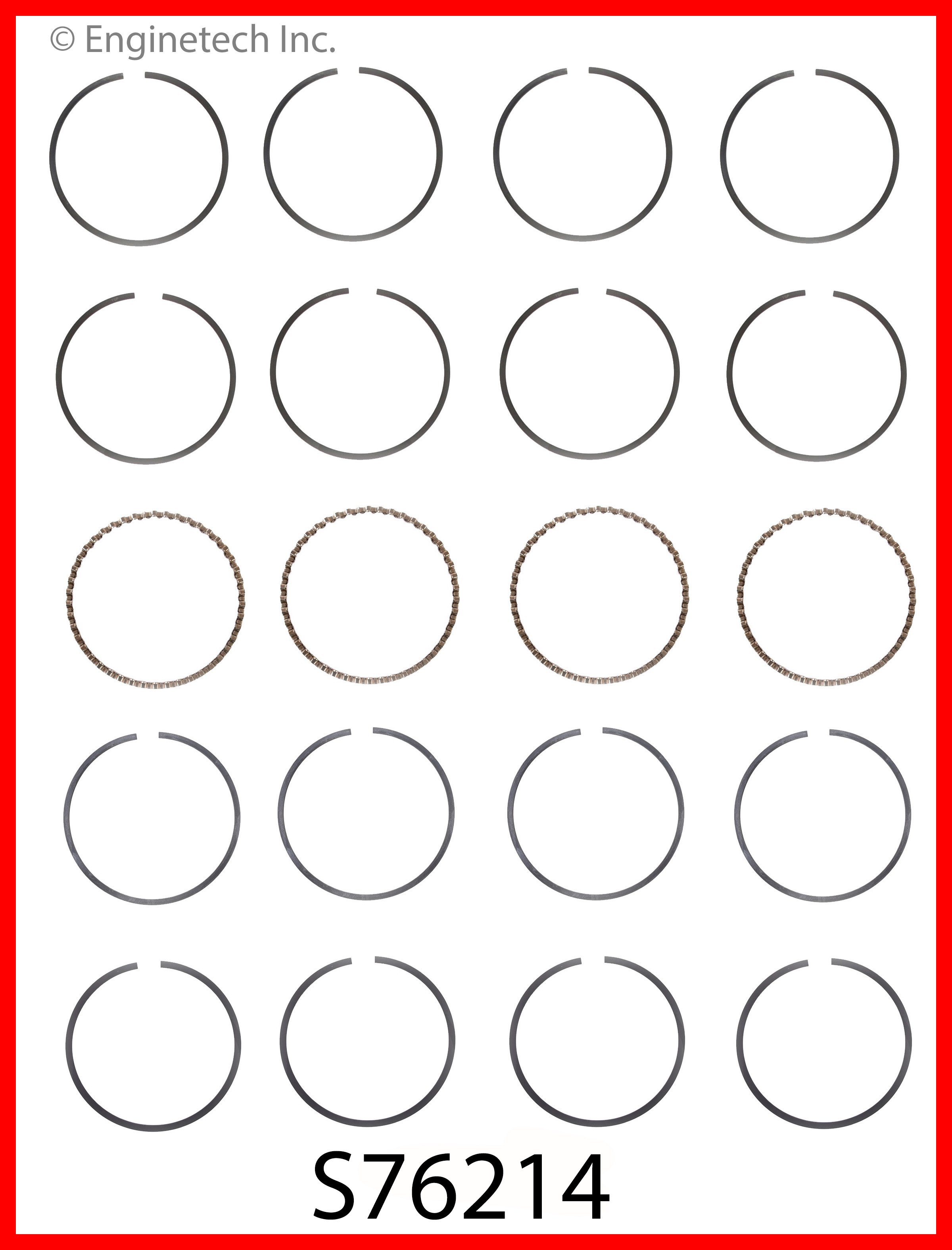 Engine Piston Ring Set