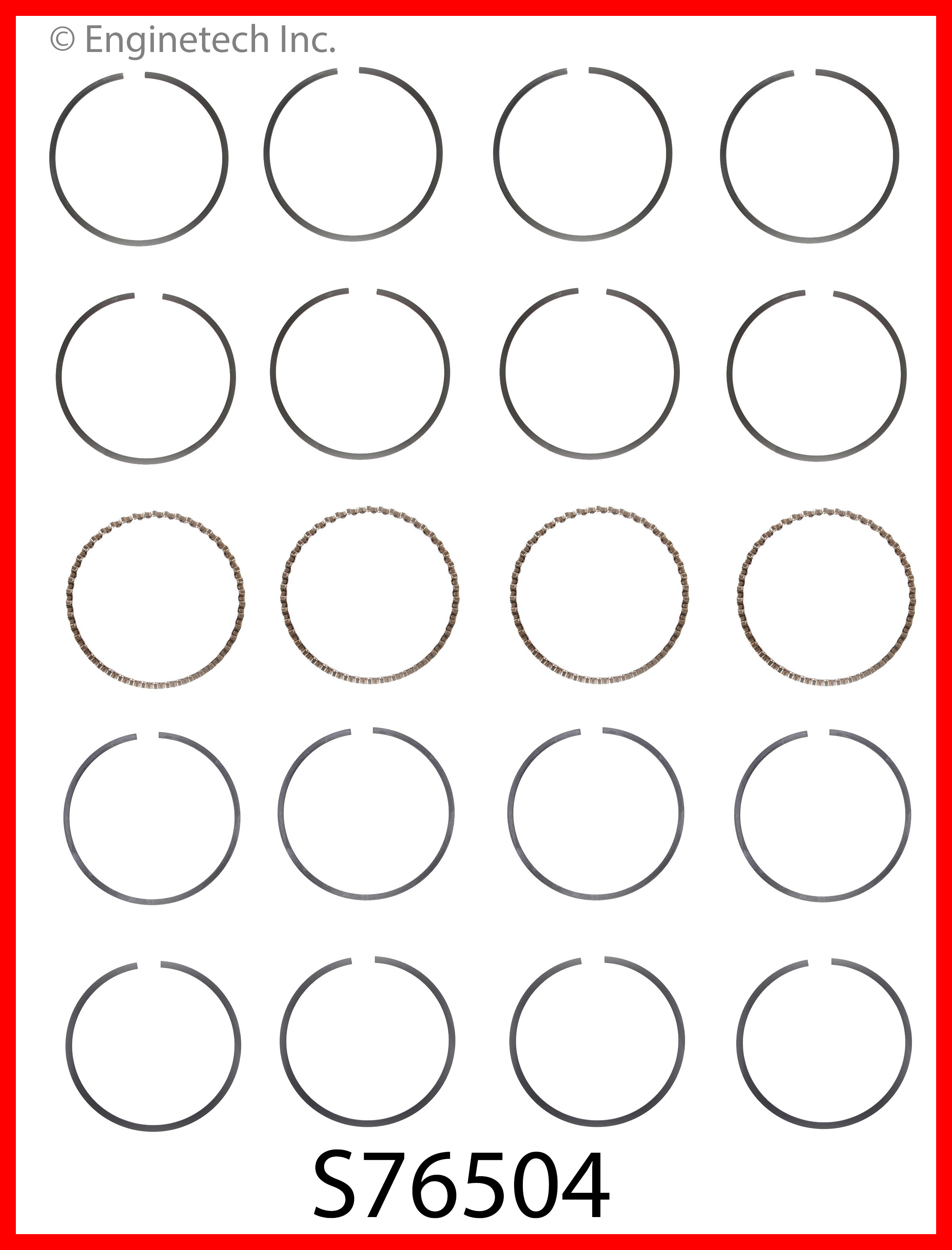 Engine Piston Ring Set