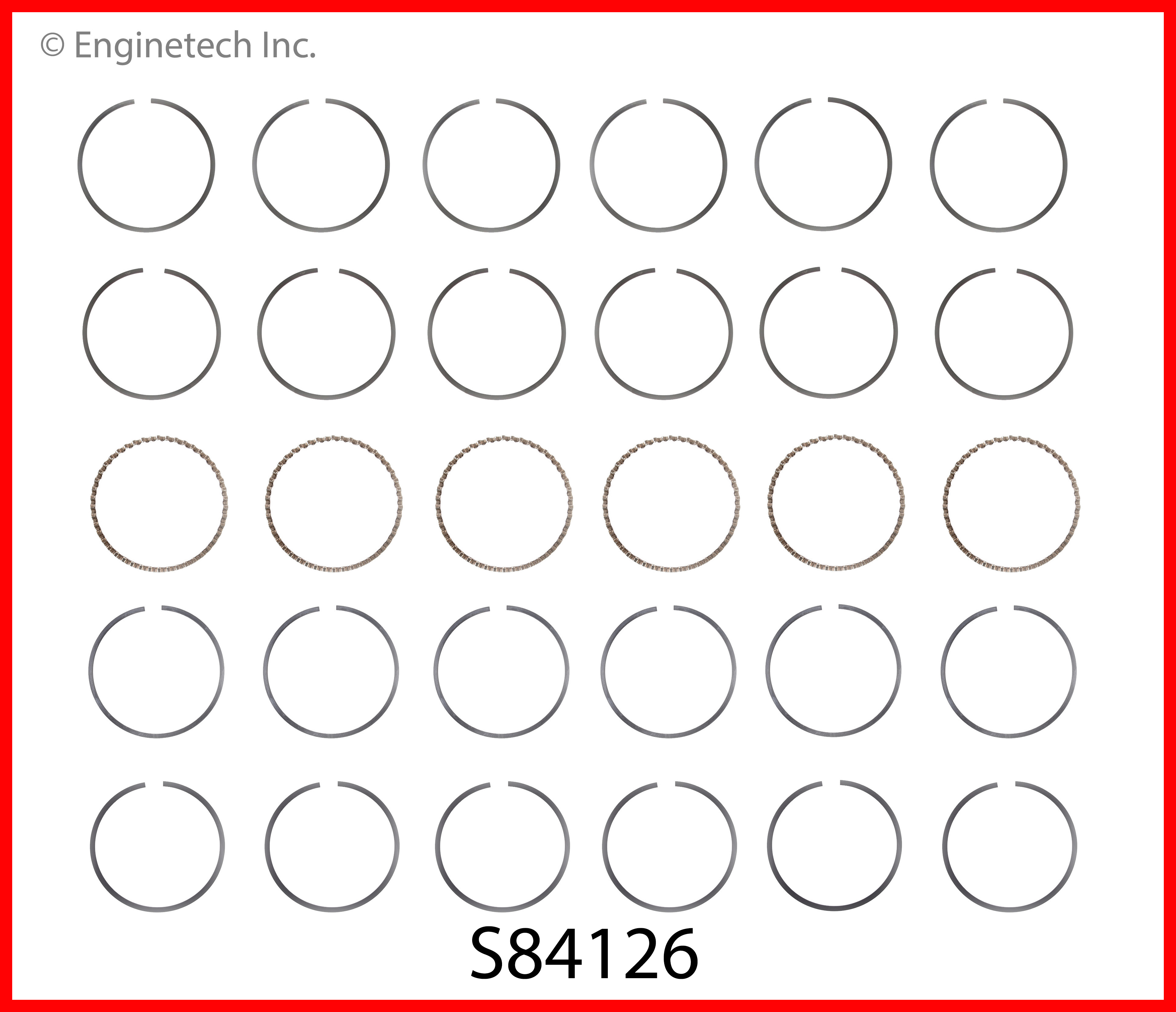 Engine Piston Ring Set