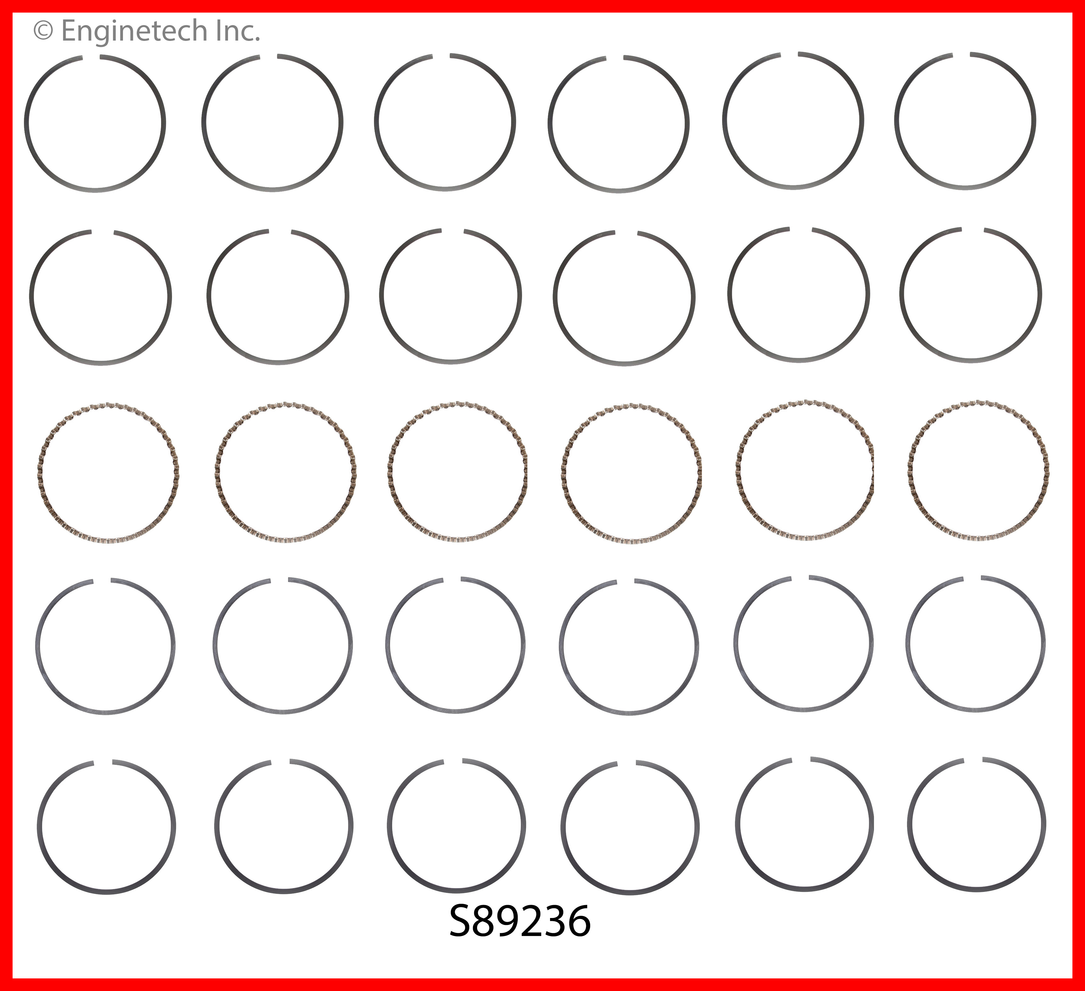 Engine Piston Ring Set