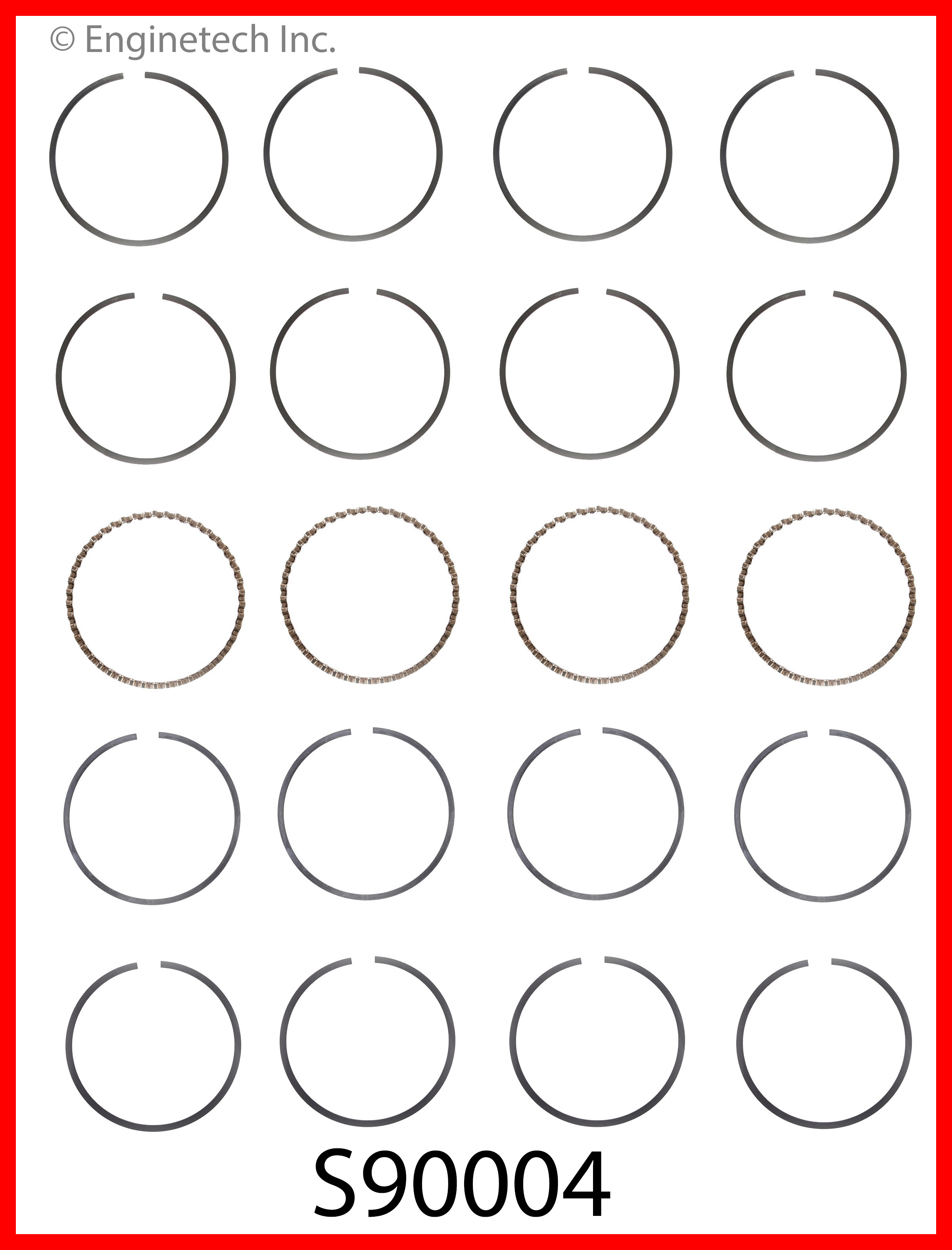 Engine Piston Ring Set