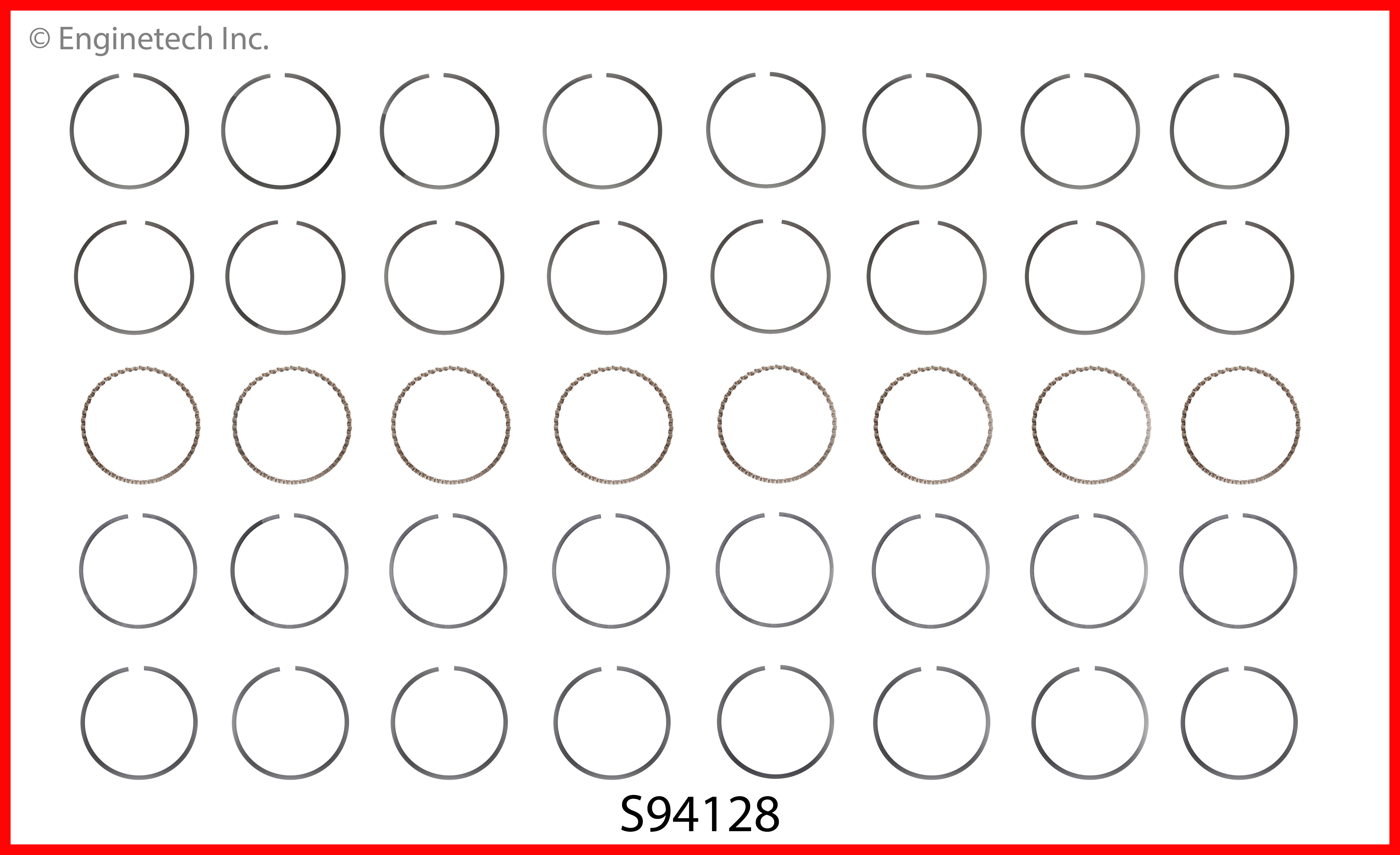 Engine Piston Ring Set