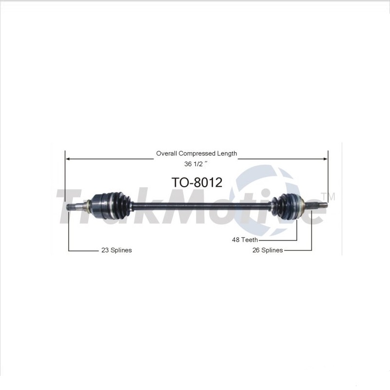 Front Right CV Axle Shaft