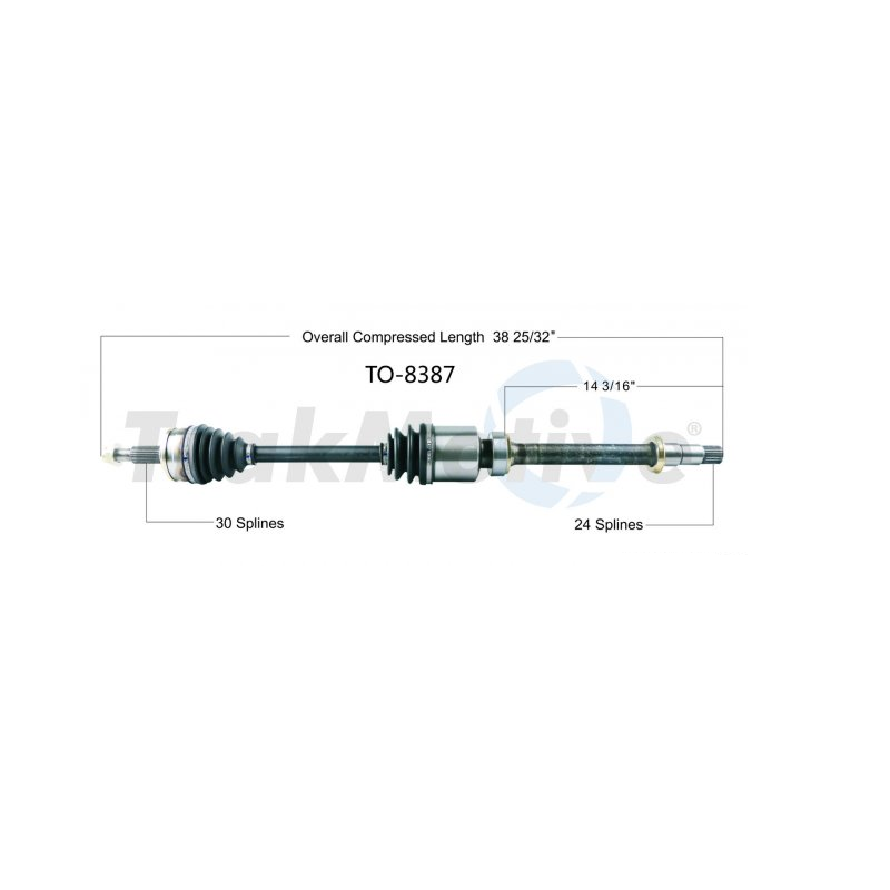 Right Cv Axle Shaft